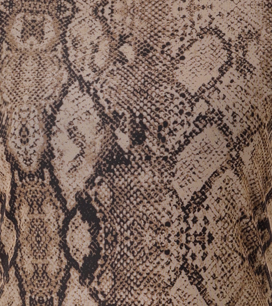 Aniston CASUAL Maxikleid mit grafischen Muster in Schlangen-Optik - NEUE KOLLEKTION
