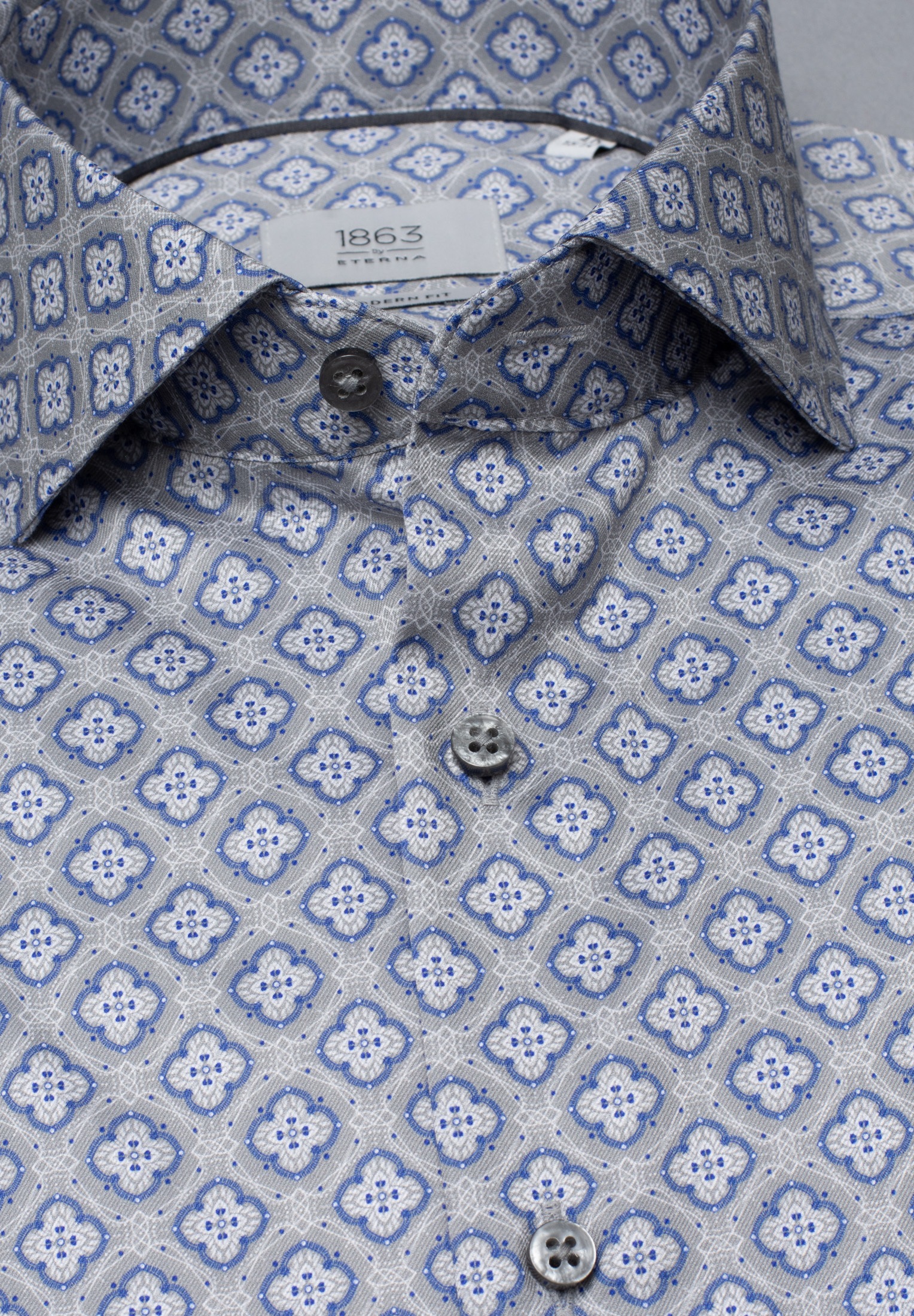 Eterna Langarmhemd »MODERN FIT« NON IRON (bügelfrei)