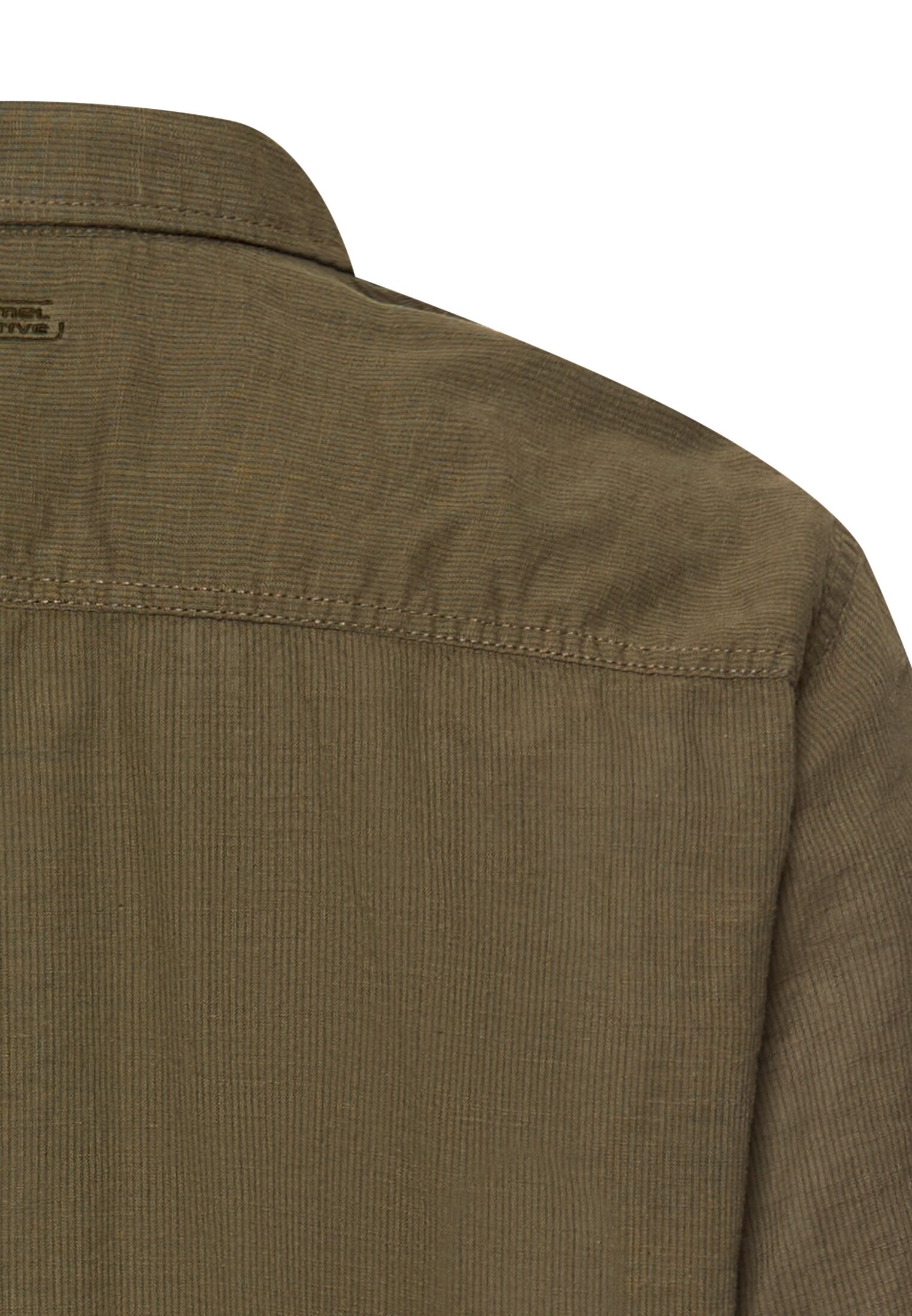 camel active Kurzarmhemd mit Button-Down-Kragen