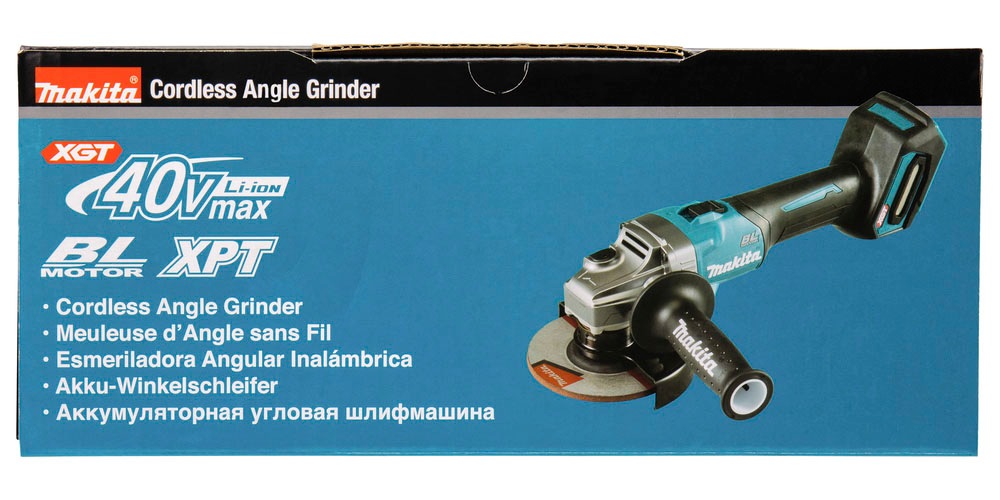 Makita Akku-Winkelschleifer »»GA008GZ««, (XGT, 40V max., 125 mm), ohne Akku, ohne Ladegerät