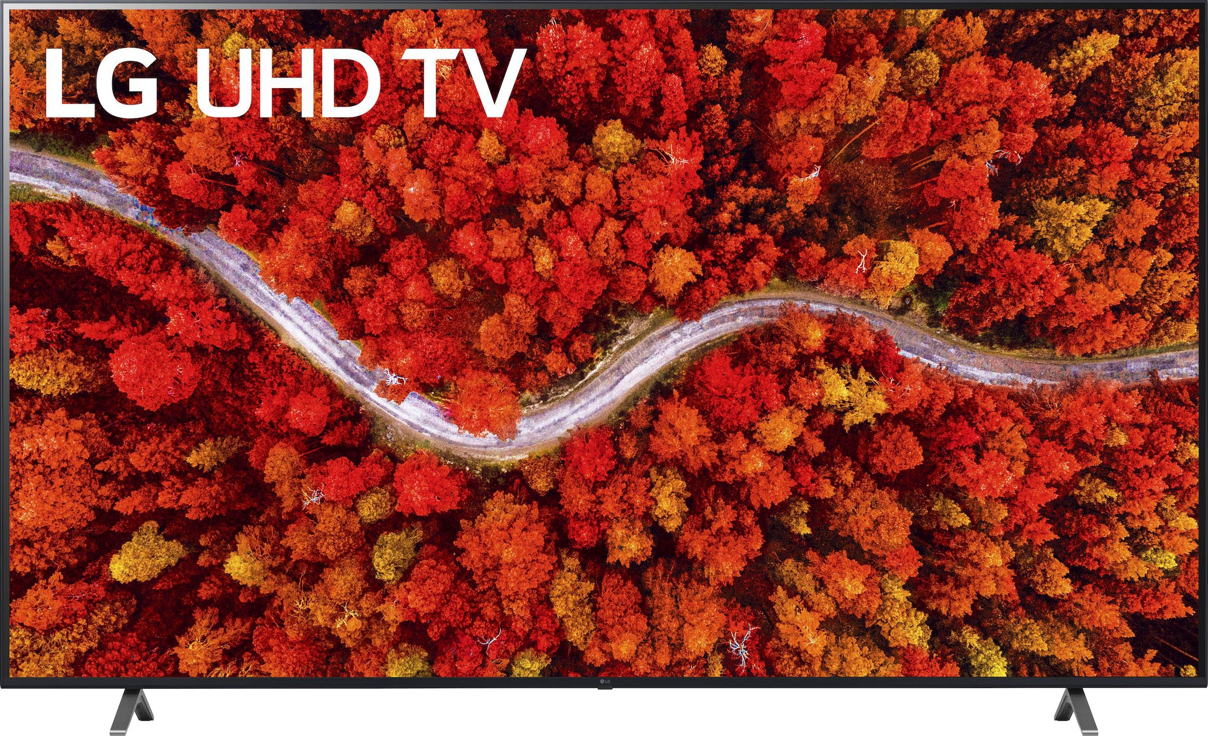 LG LCD-LED Fernseher »82UP80009LA«, 207 cm/82 Zoll, 4K Ultra HD, Smart-TV, (bis zu 120Hz)-LG Local Contrast-α7 Gen4 4K AI-Prozessor-Sprachassistenten-Dolby Vision IQ™-Dolby Atmos®