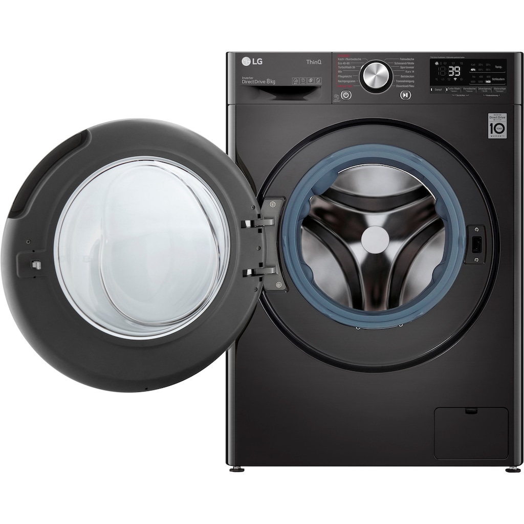 LG Waschmaschine »F4WV708P2BA«, F4WV708P2BA, 8 kg, 1400 U/min