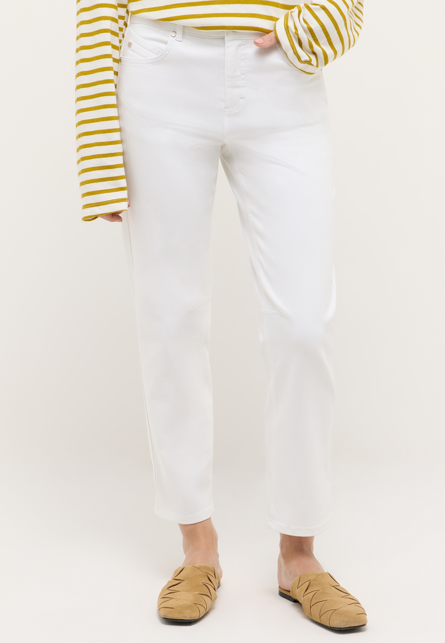 ANGELS 7/8-Jeans »EVY« 7/8-lange Schnittform, lockere Passform, aus Baumwollmischung