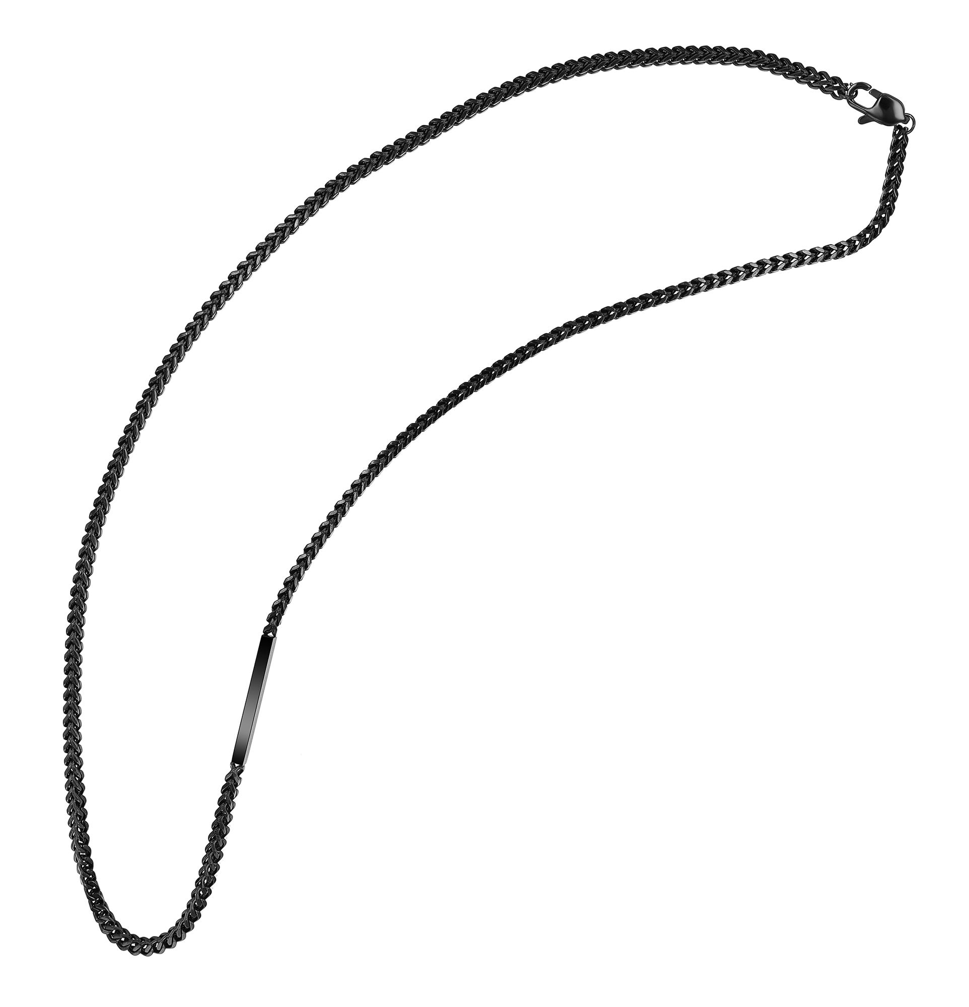 Adelia´s Gliederkette »Herren Halskette aus Edelstahl 61 cm«
