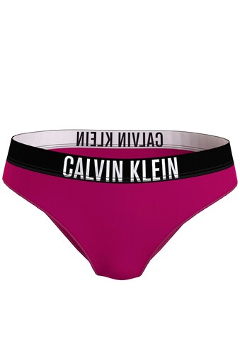 Calvin Klein Swimwear Bikini-Hose »Classic«, mit bedrucktem Gummibund kaufen