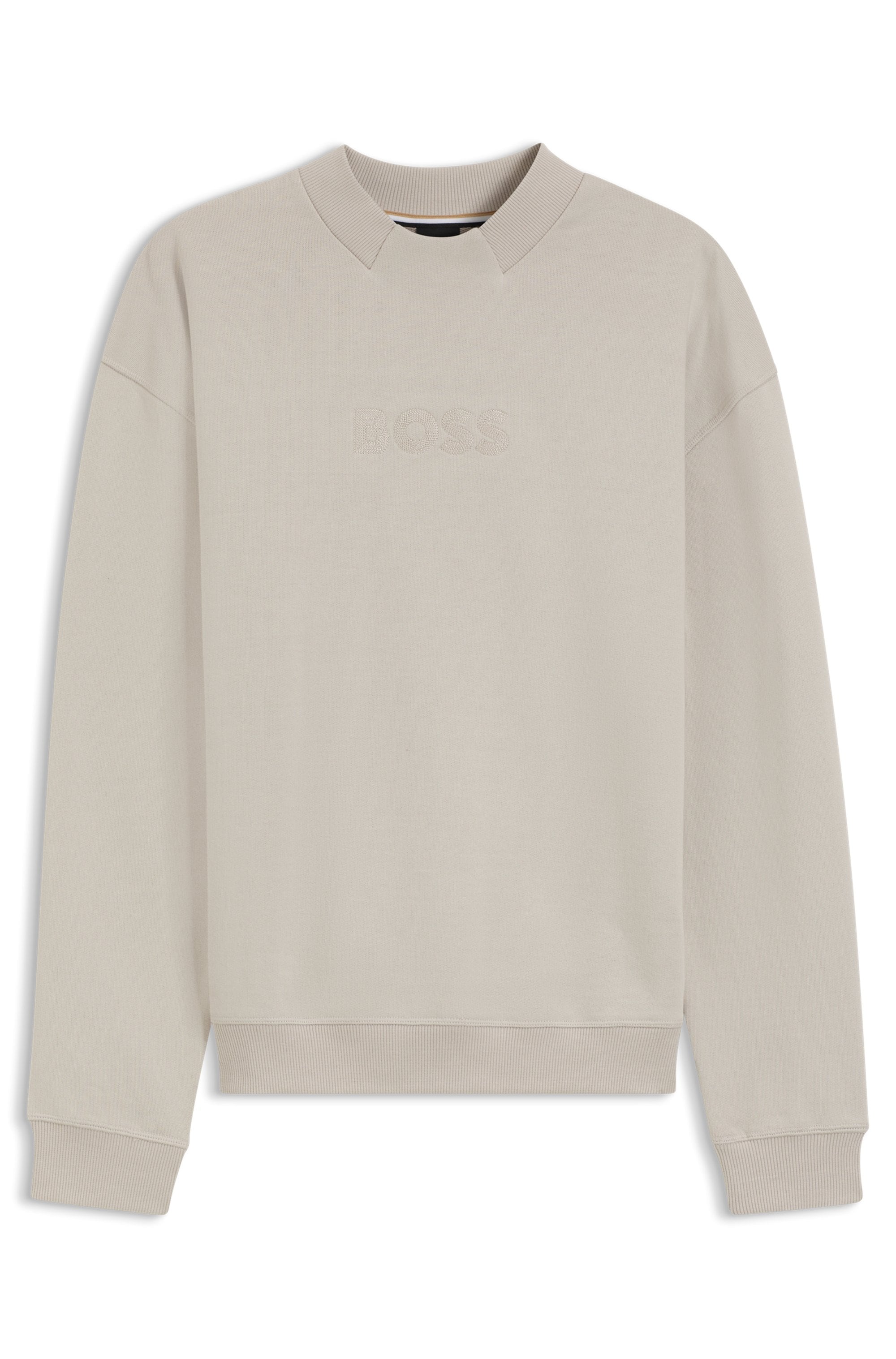 BOSS Sweatshirt »Fashion«, im Relaxed Fit, gestickter Logoschriftzug
