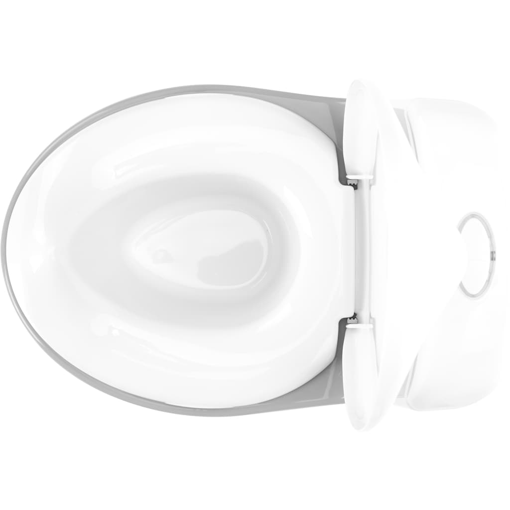 Fillikid Töpfchen »Mini Toilette, weiß/grau«