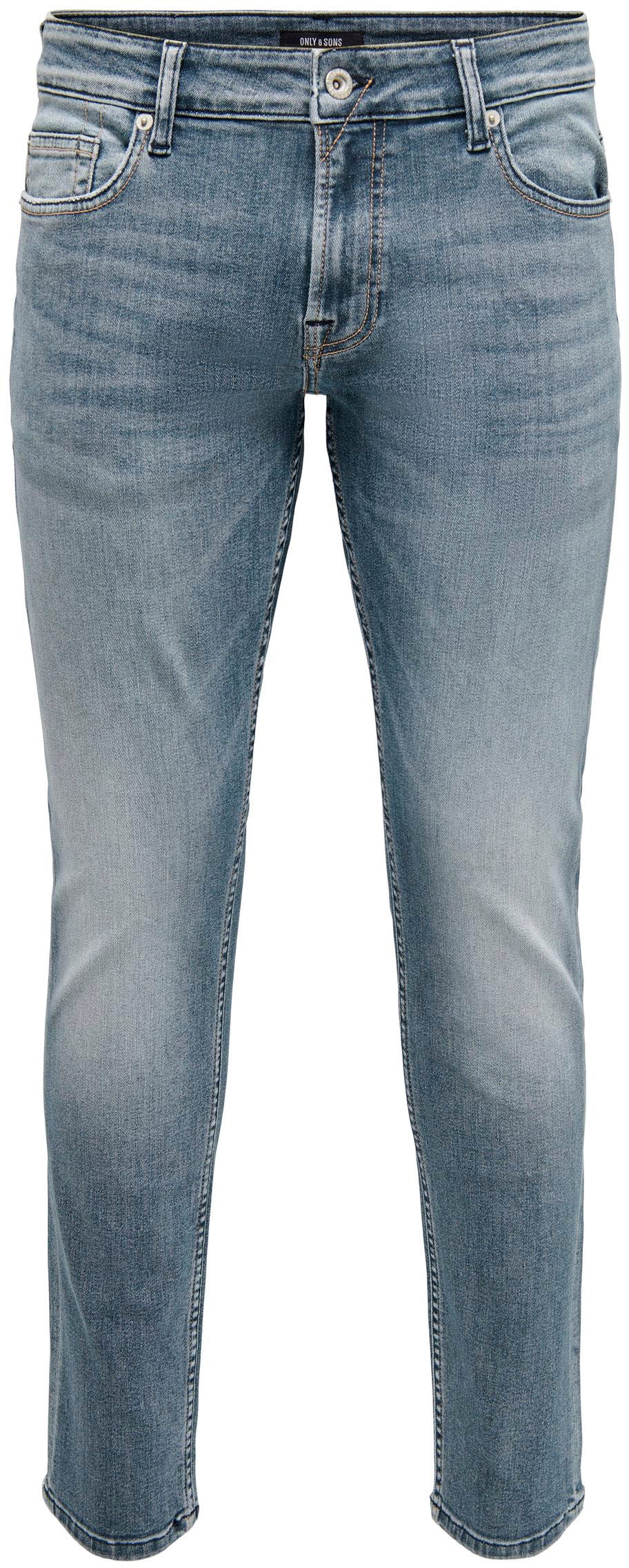 ONLY & SONS Slim-fit-Jeans »OS ONSLOOM SLIM BLUE GREY 40«, mit Destroyed Effekt