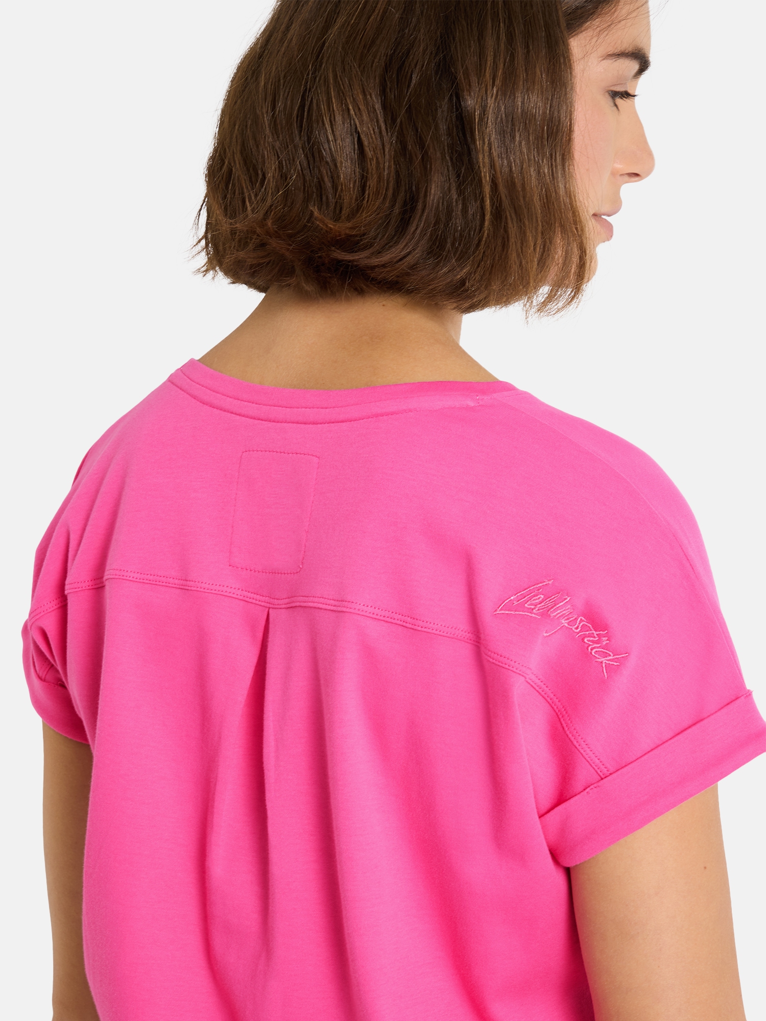 Lieblingsstück T-Shirt »CamilaEP« Ärmel mit Umschlag, Rundhals