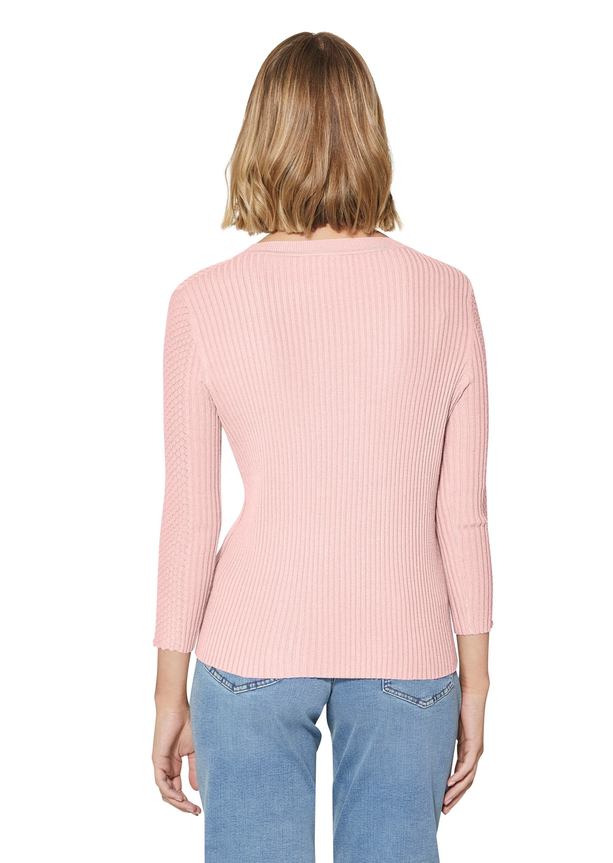 MADELEINE Longpullover »Pullover Rippstrickpullover«