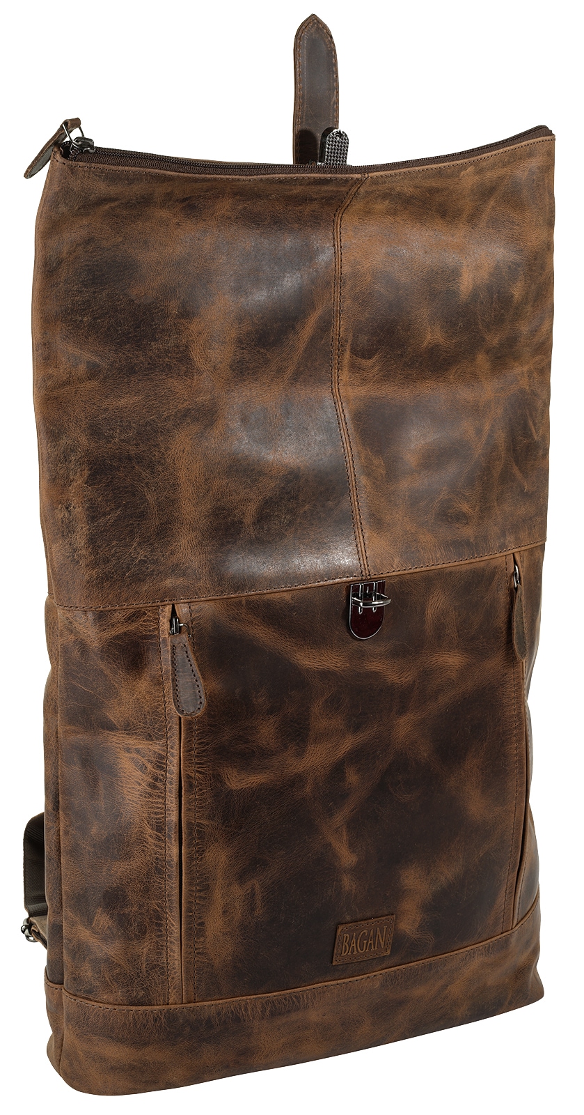 Bagan Cityrucksack, echt Leder