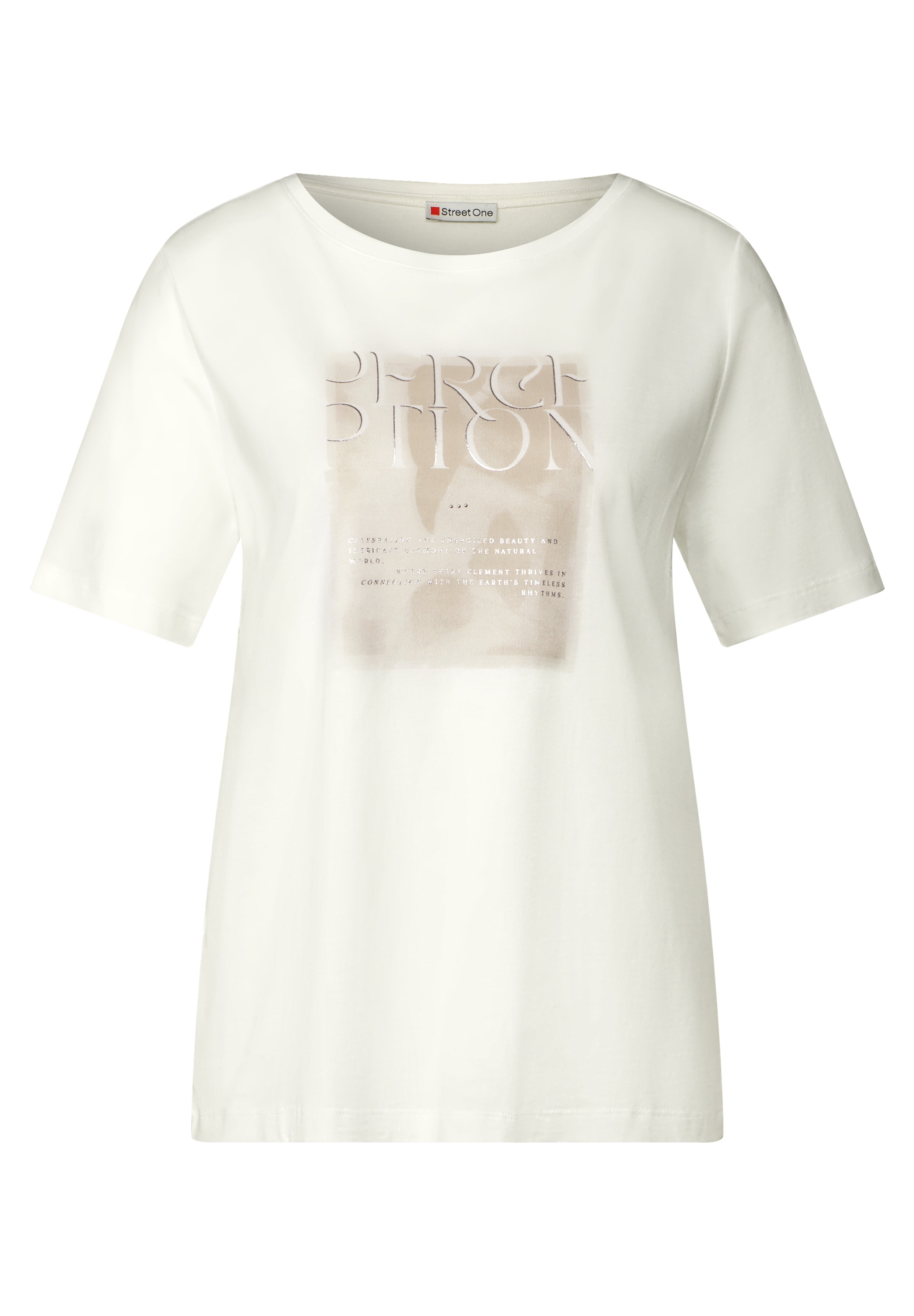 STREET ONE T-Shirt, mit Frontprint