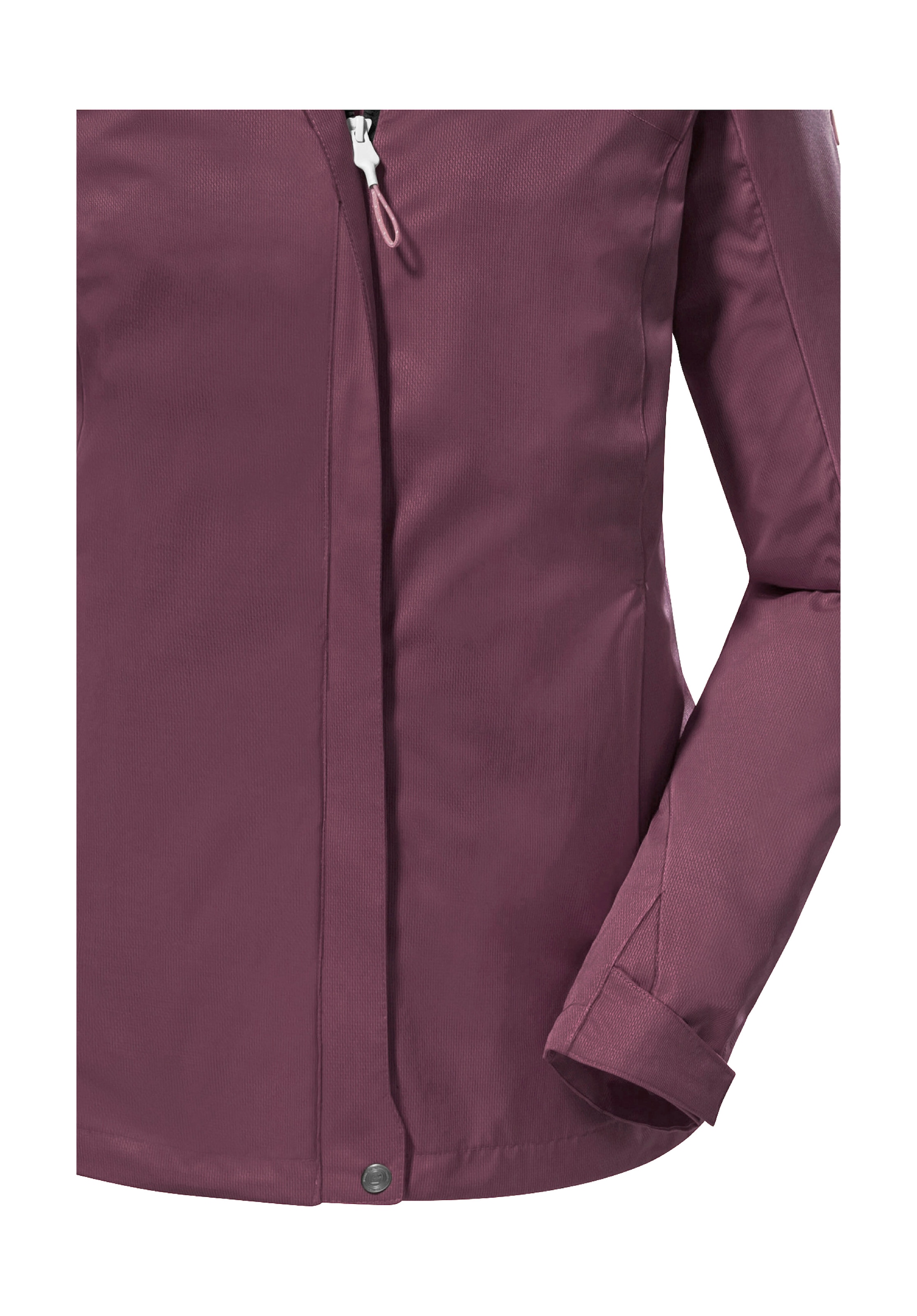Killtec Outdoorjacke »KOS 133 WMN JCKT«, Wasser- und winddichte Damenjacke mit abnehmbarer Kapuze, PFAS-frei