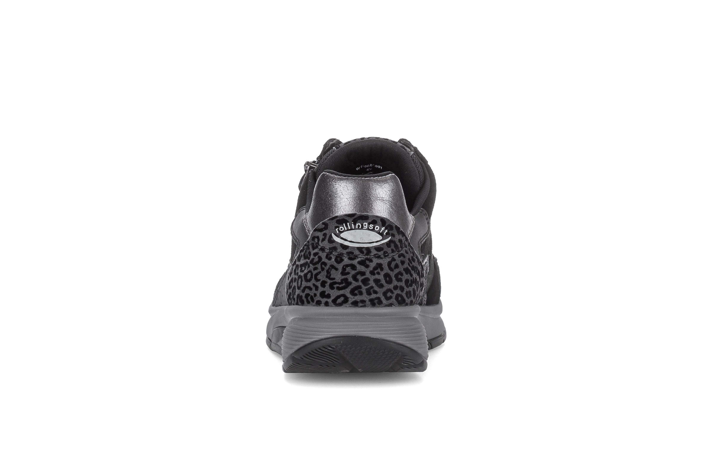 rollingsoft Keilsneaker  Halbschuh, Schnürer mit Kontrastbesätzen