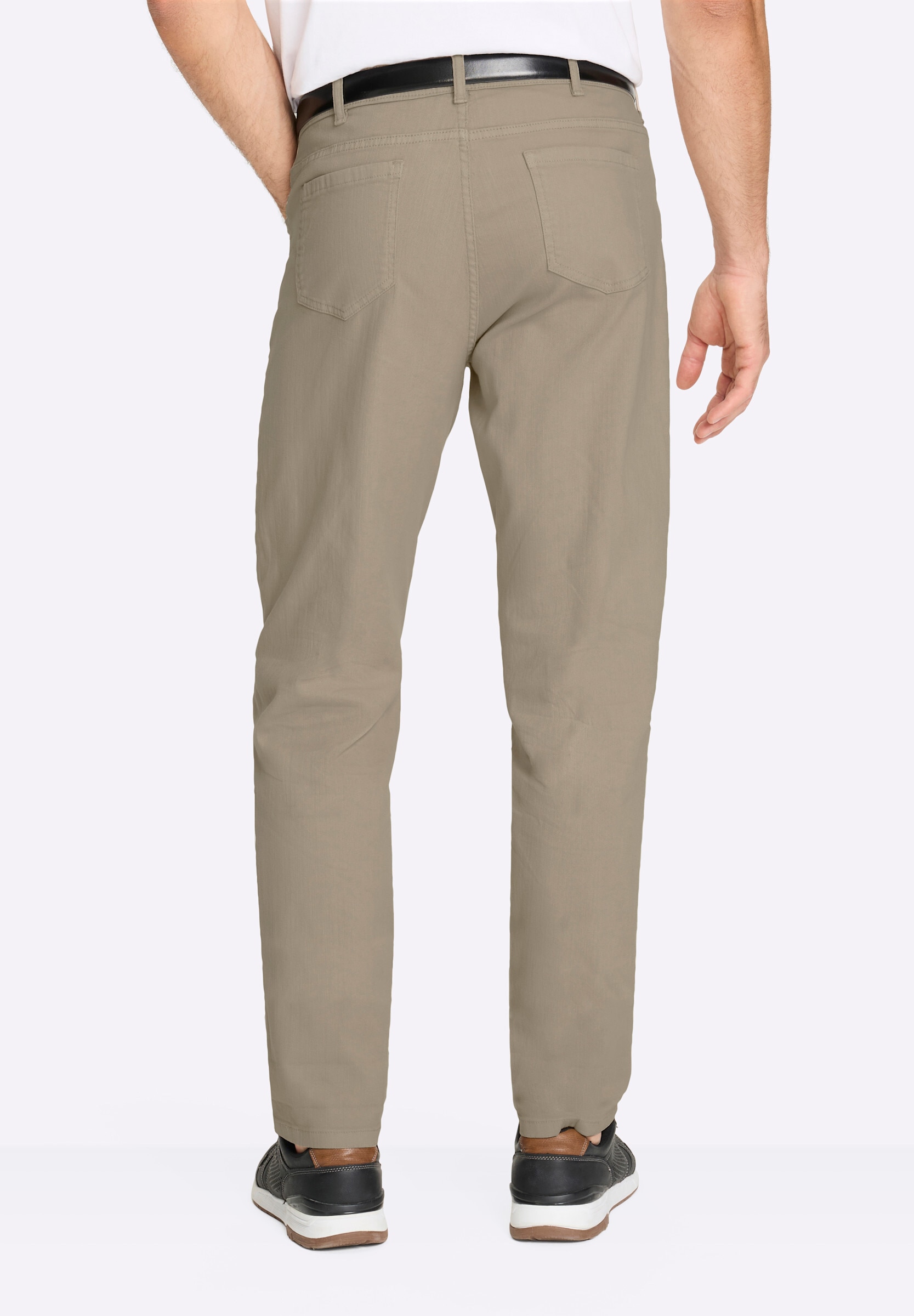 Witt Stoffhose »Hose 5-Pocket-Hose mit Minimal-Print am Saum«
