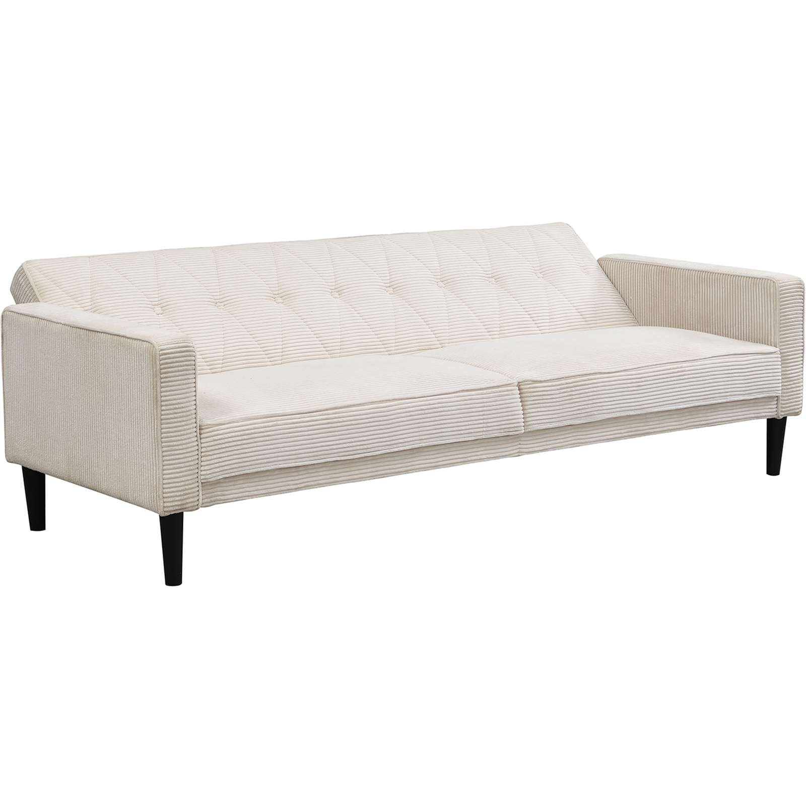 Dorel Home 3-Sitzer »Avon«, Schlafsofa 213cm, Bettfunktion (110/190cm), trendiger Cord o. Webstoff