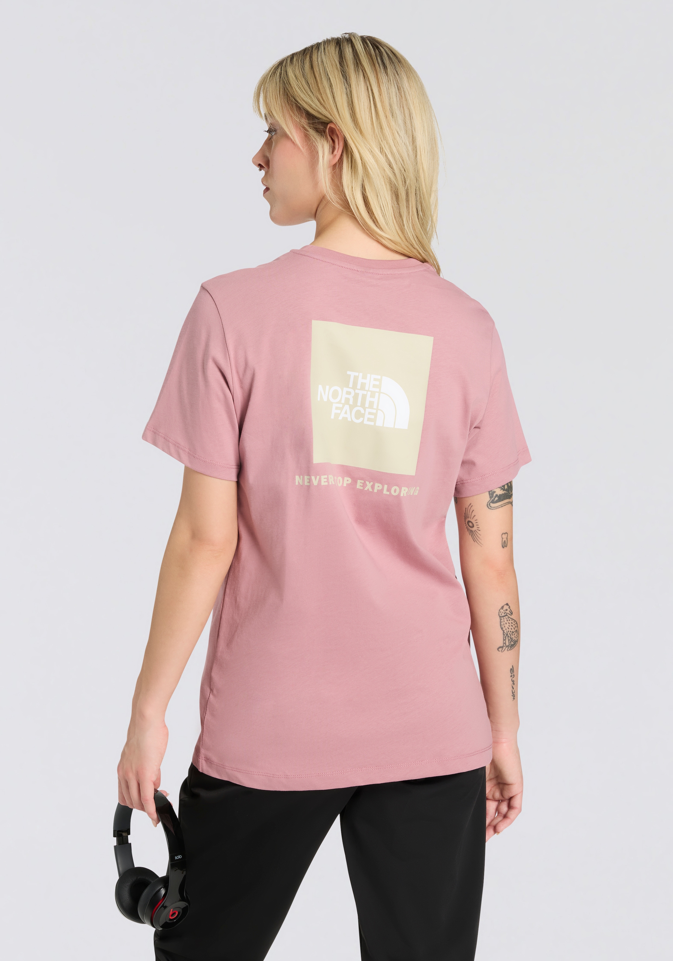 The North Face T-Shirt »W SS BOX NSE RELAXED TEE«, (1 tlg.)