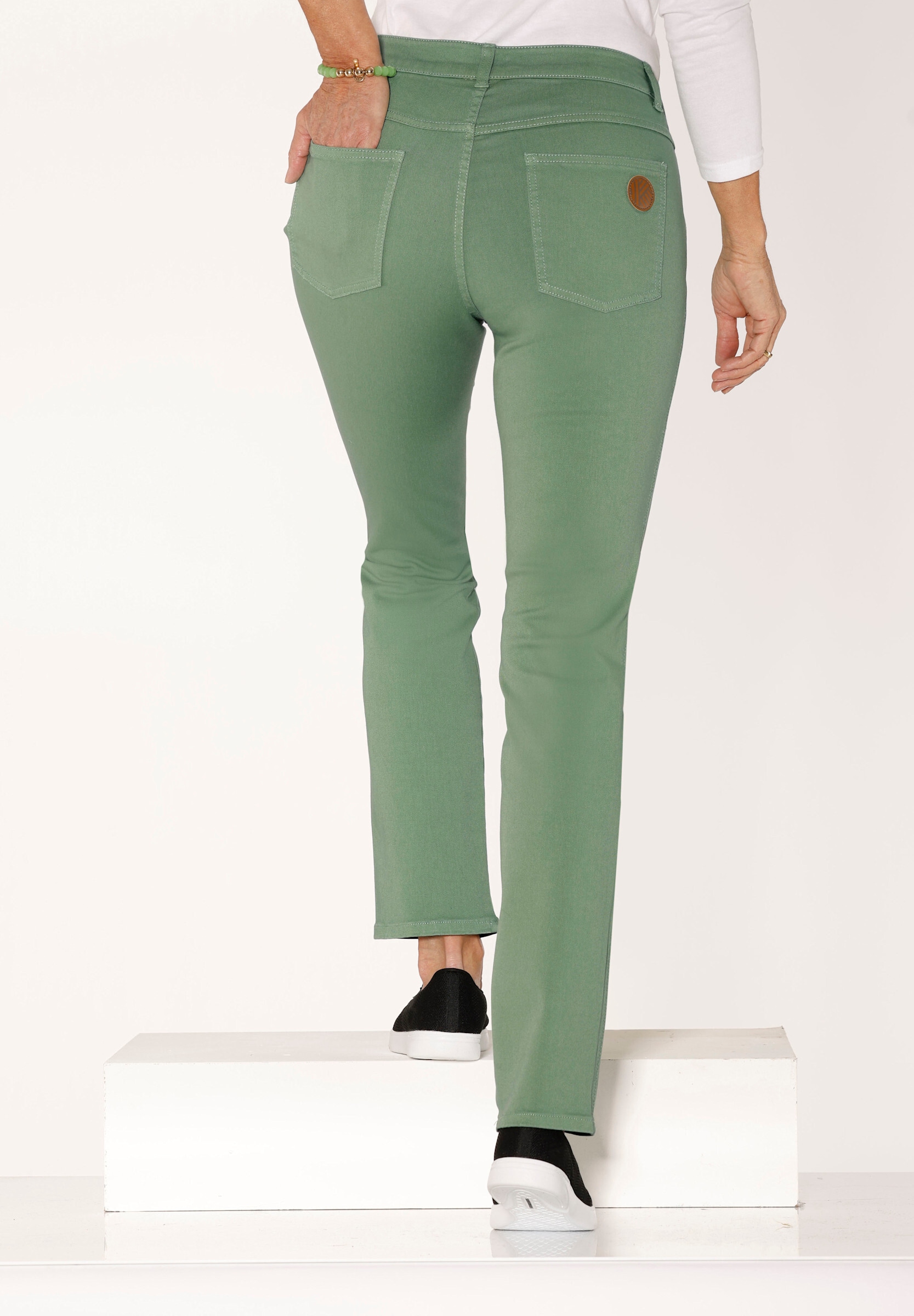 Sieh an! Bequeme Jeans »Twill-Jeans Röhrenjeans in Twill-Qualität«