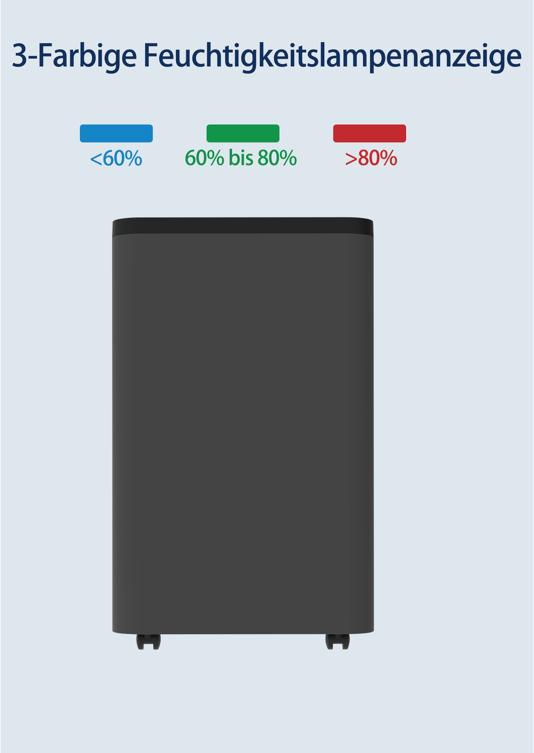 Hanseatic Luftentfeuchter »Hanseatic 12L, 2in1 Entfeuchtung & Luftreinigung« Entfeuchtung 12 l/Tag Tank 3 für Räume bis 24m², 3L Wassertank