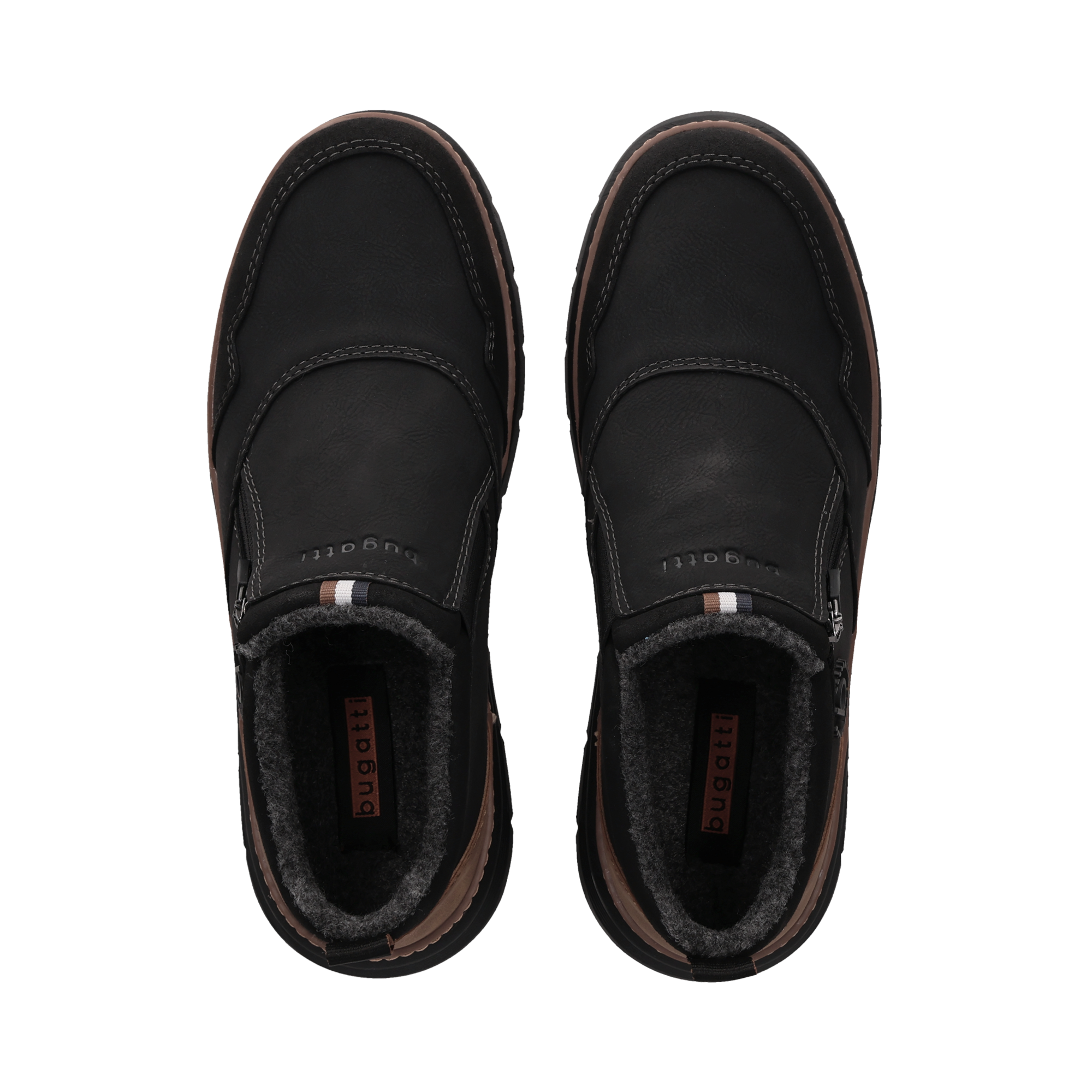 bugatti  Stiefelette, Boots, High-Top-Sneaker mit Reißverschluss