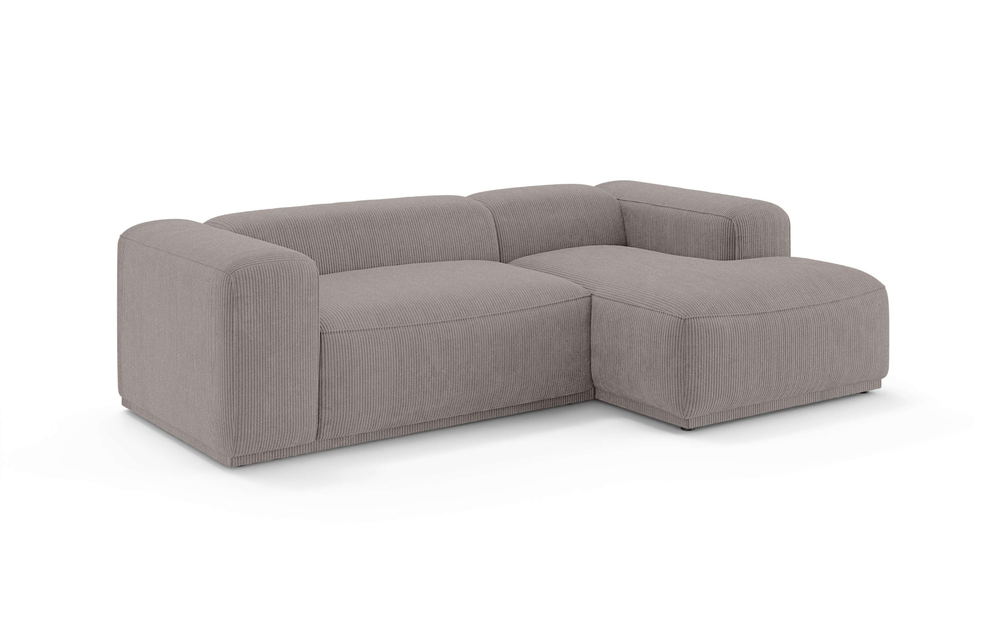 s.Oliver Ecksofa »EMMERIK Designersofa, L-Form mit Wellenfederung, B/T/H: 260/155/73 cm« hoher Sitzkomfort, gemütlich und modern, auch in Cord