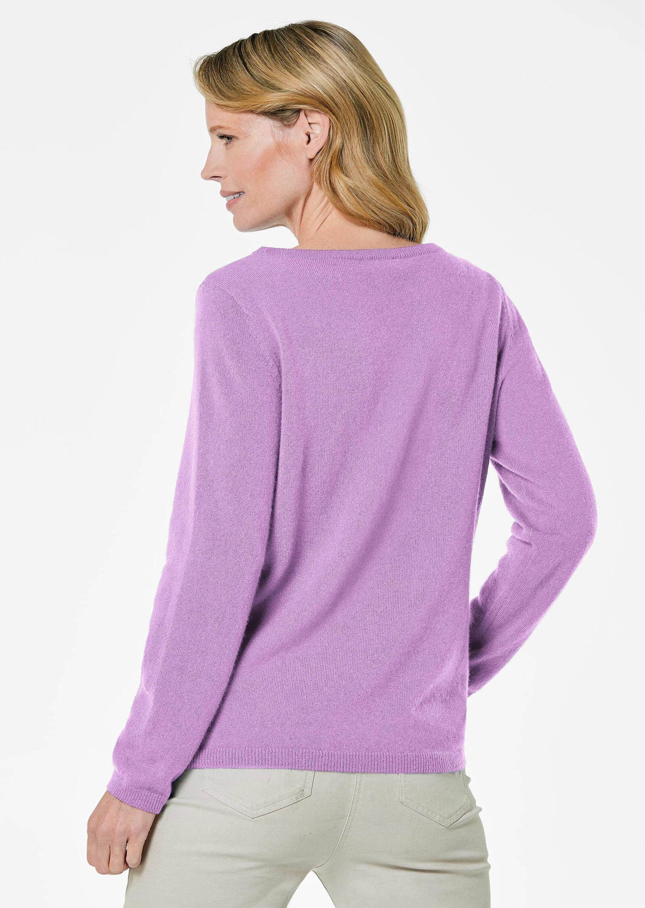 GOLDNER Strickpullover »Kaschmirpullover mit U-Boot Ausschnitt« keine/nicht relevant