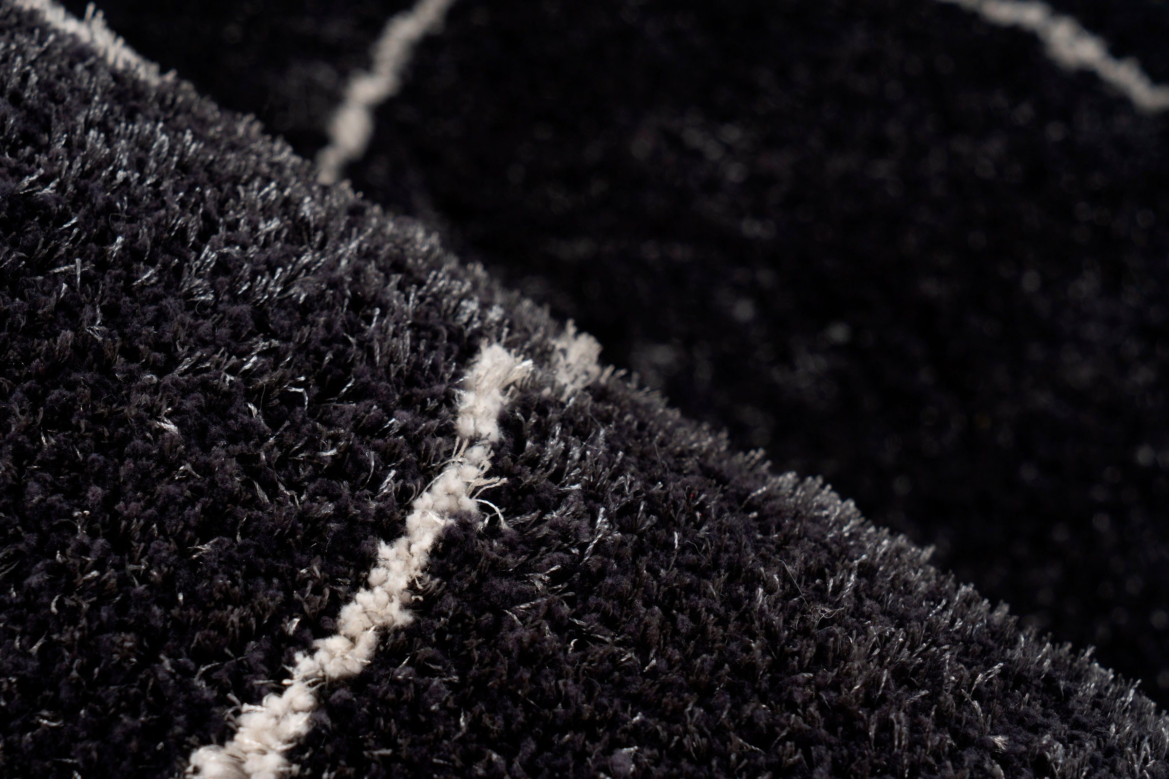my home Hochflor-Teppich »Amanda«, rechteckig, 27 mm Höhe, Wohnzimmer