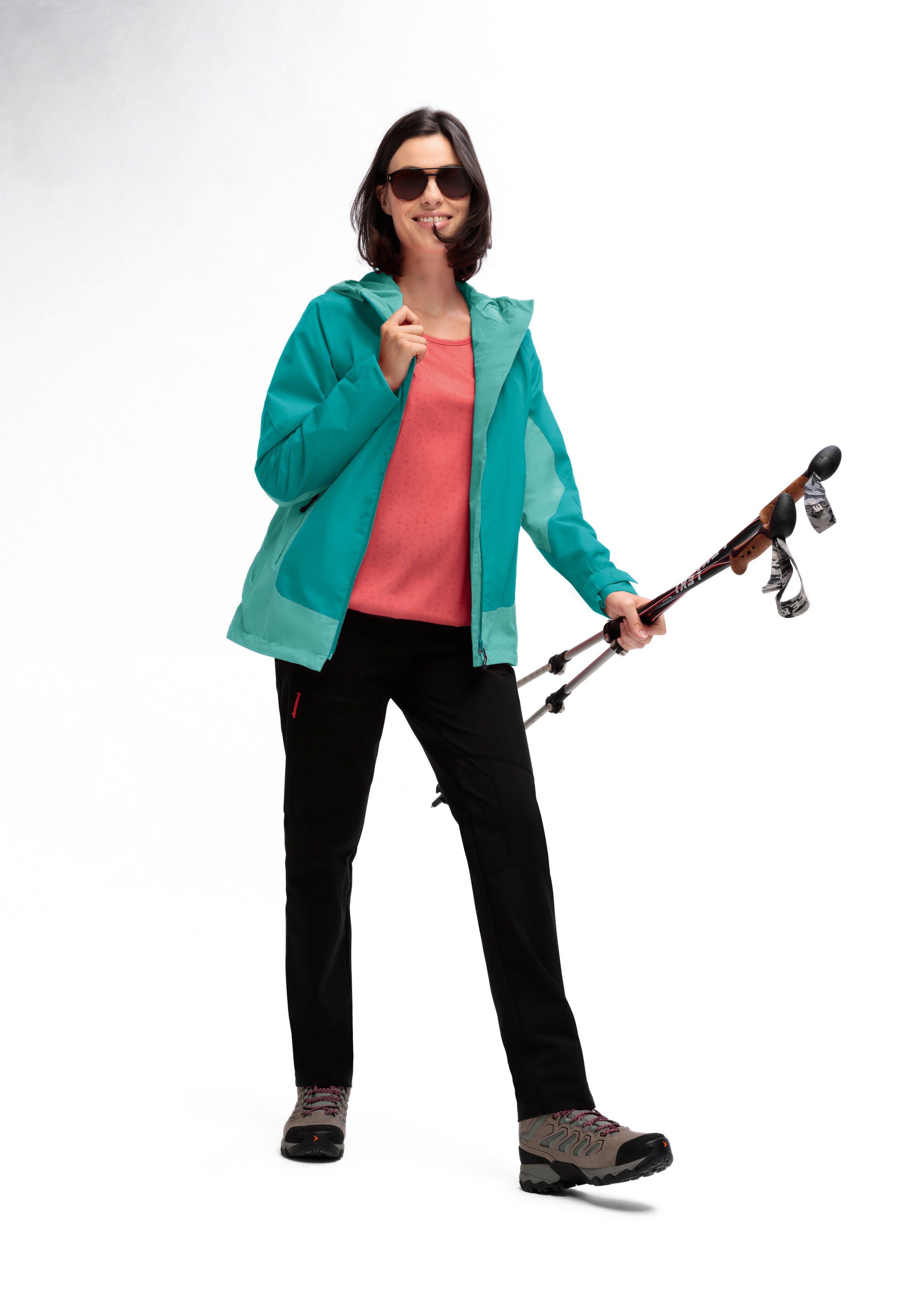 Maier Sports Outdoorjacke »Brocken W«, Damen Jacke wasserdicht, Funktionsjacke 2 Taschen außen + Innentasche