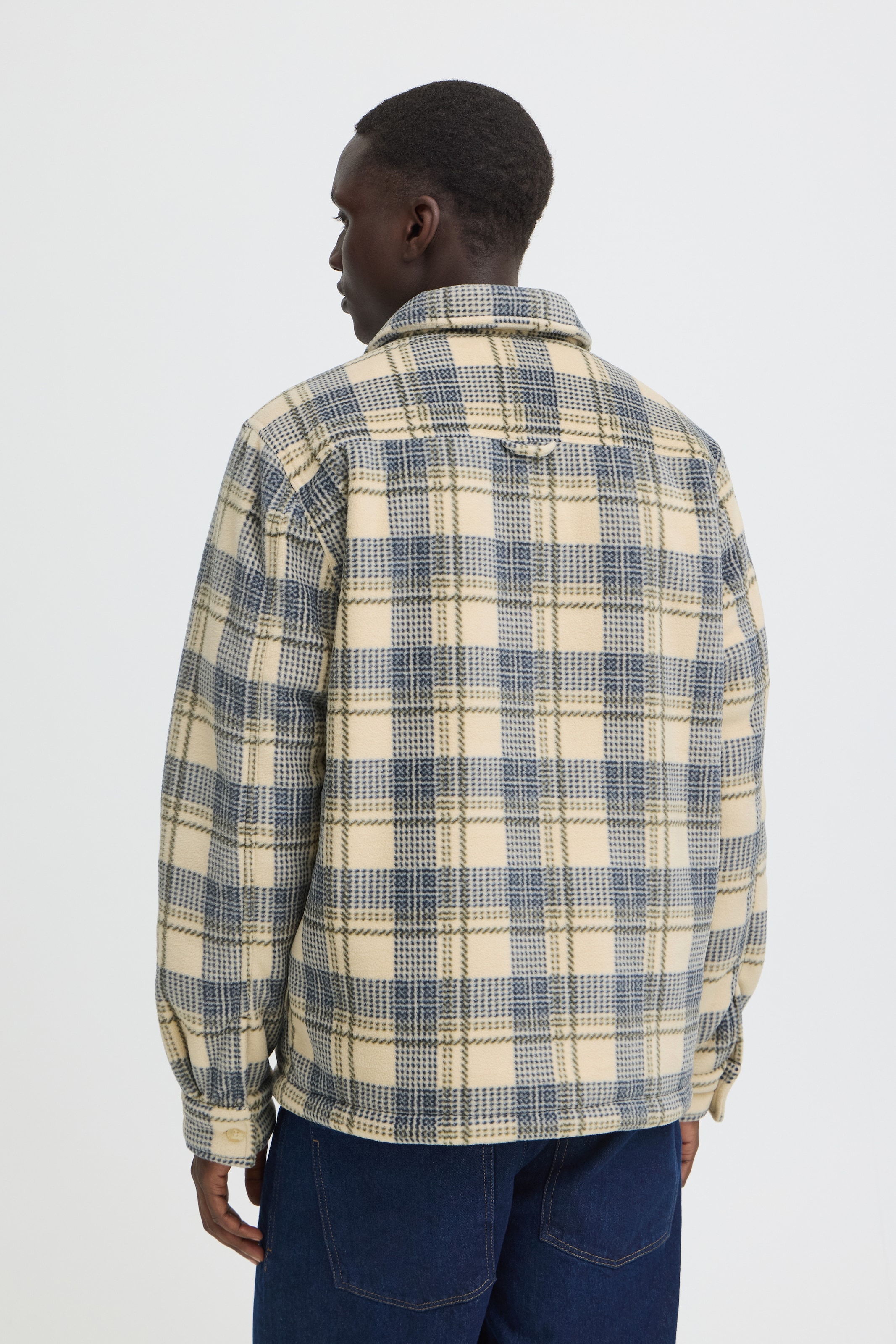 Blend »BHBAKI SHIRT CHECK« Kunstfaser, regular fit