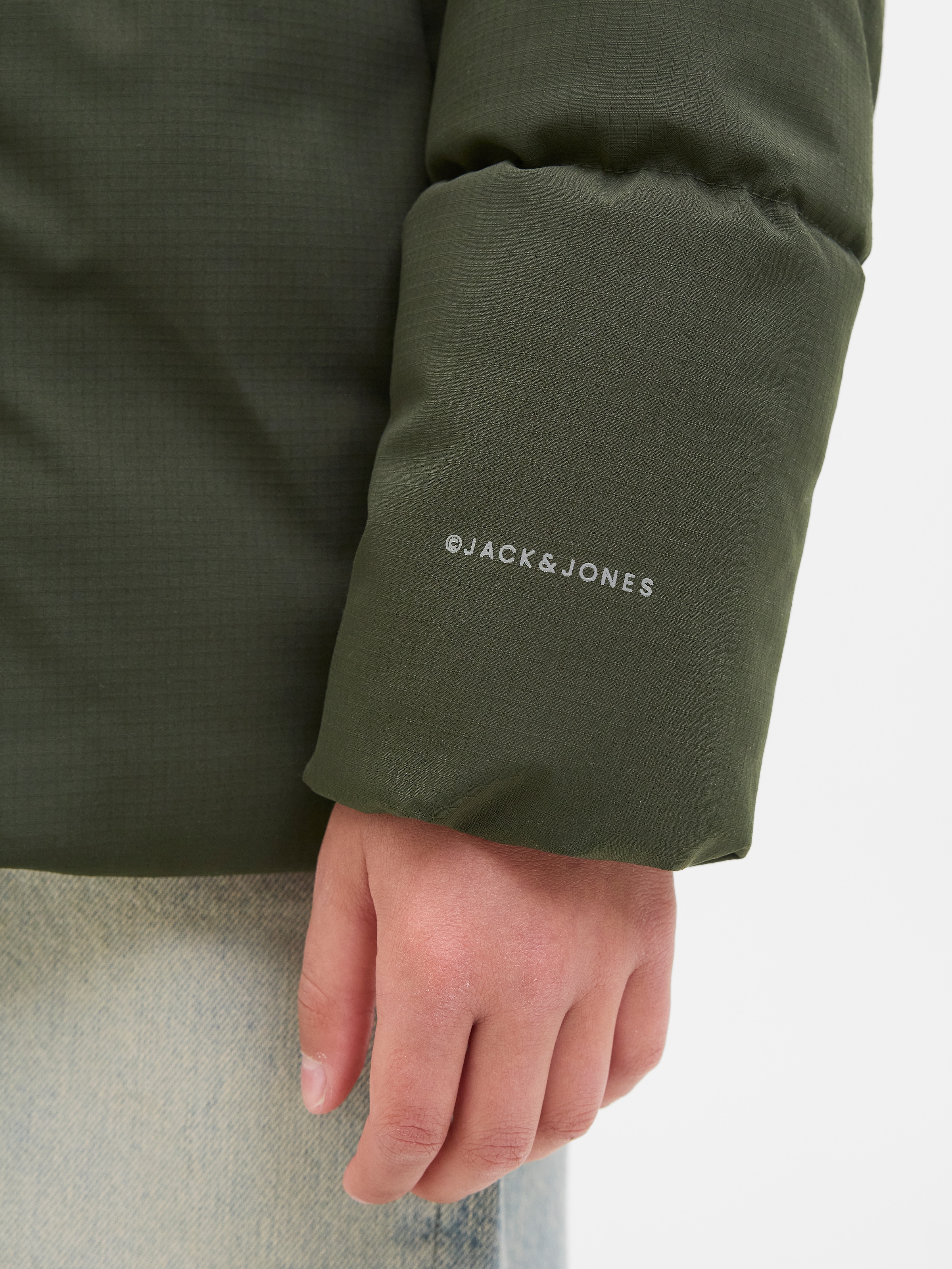 Jack & Jones Junior Steppjacke »JJGLOBAL PUFFER JACKET JNR«, mit Kapuze