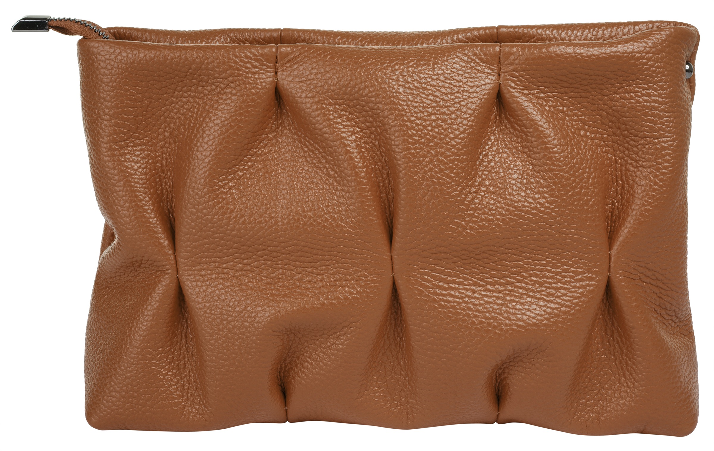 Cluty Umhängetasche, echt Leder, Made in Italy