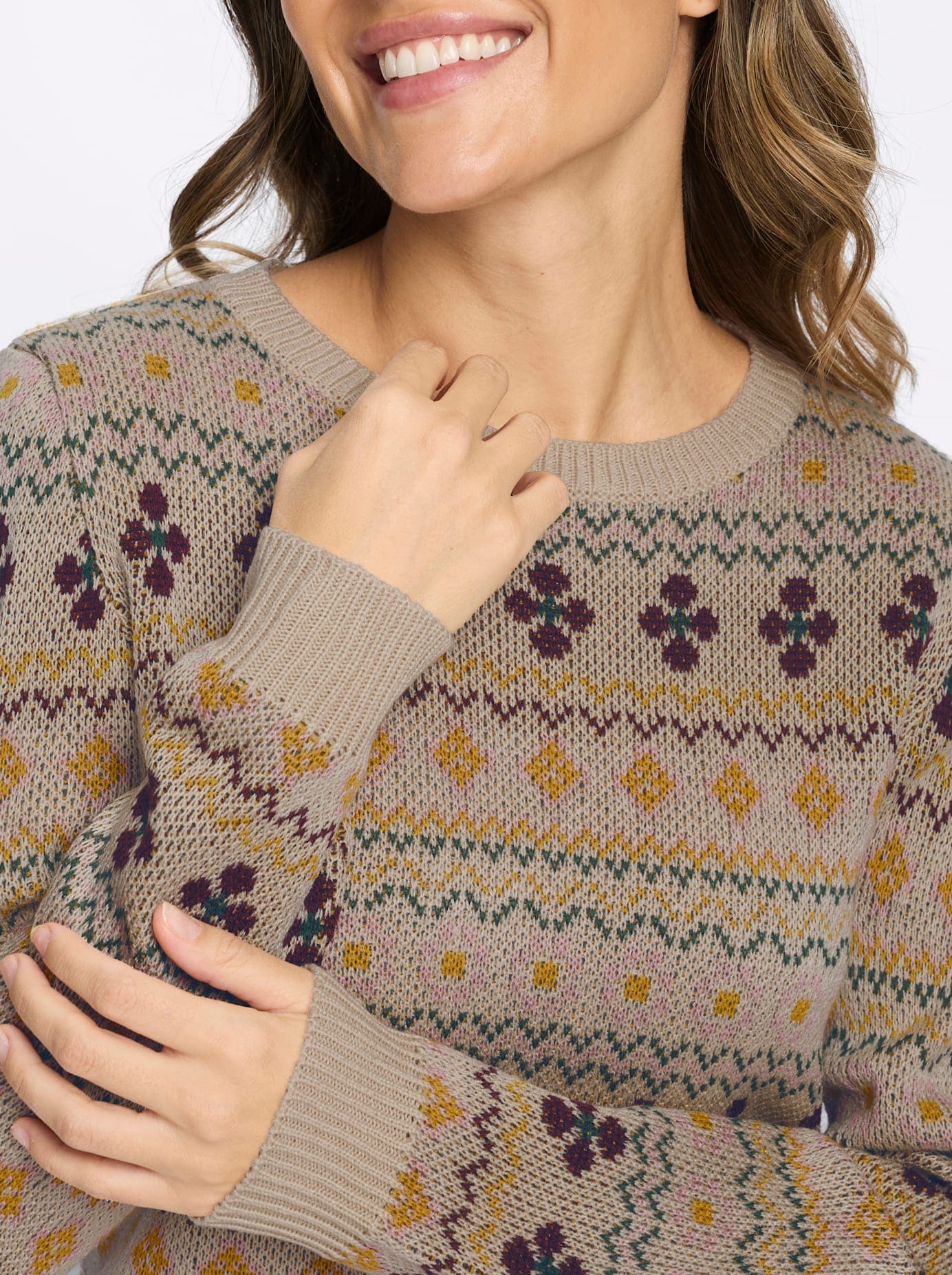 Classic Basics Jacquardpullover »Jacquard-Pullover«
