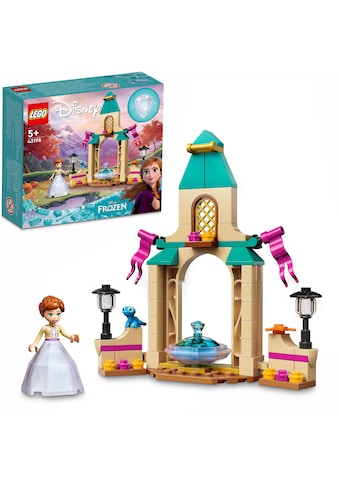 LEGO® Konstruktionsspielsteine »Annas Schlosshof (43198), LEGO® Disney«, (74 St.) kaufen