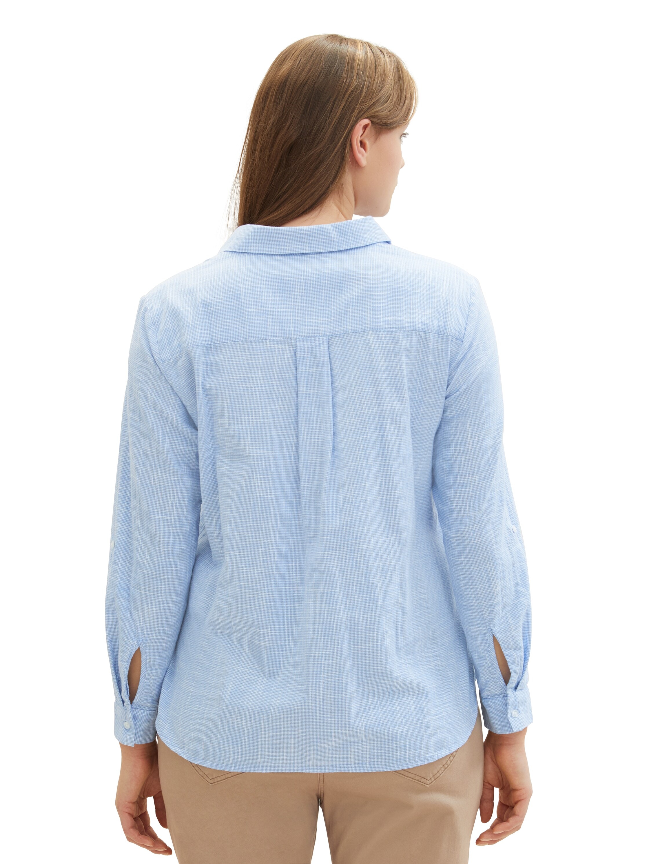 TOM TAILOR PLUS Shirtbluse, mit aufgesetzten Brusttaschen