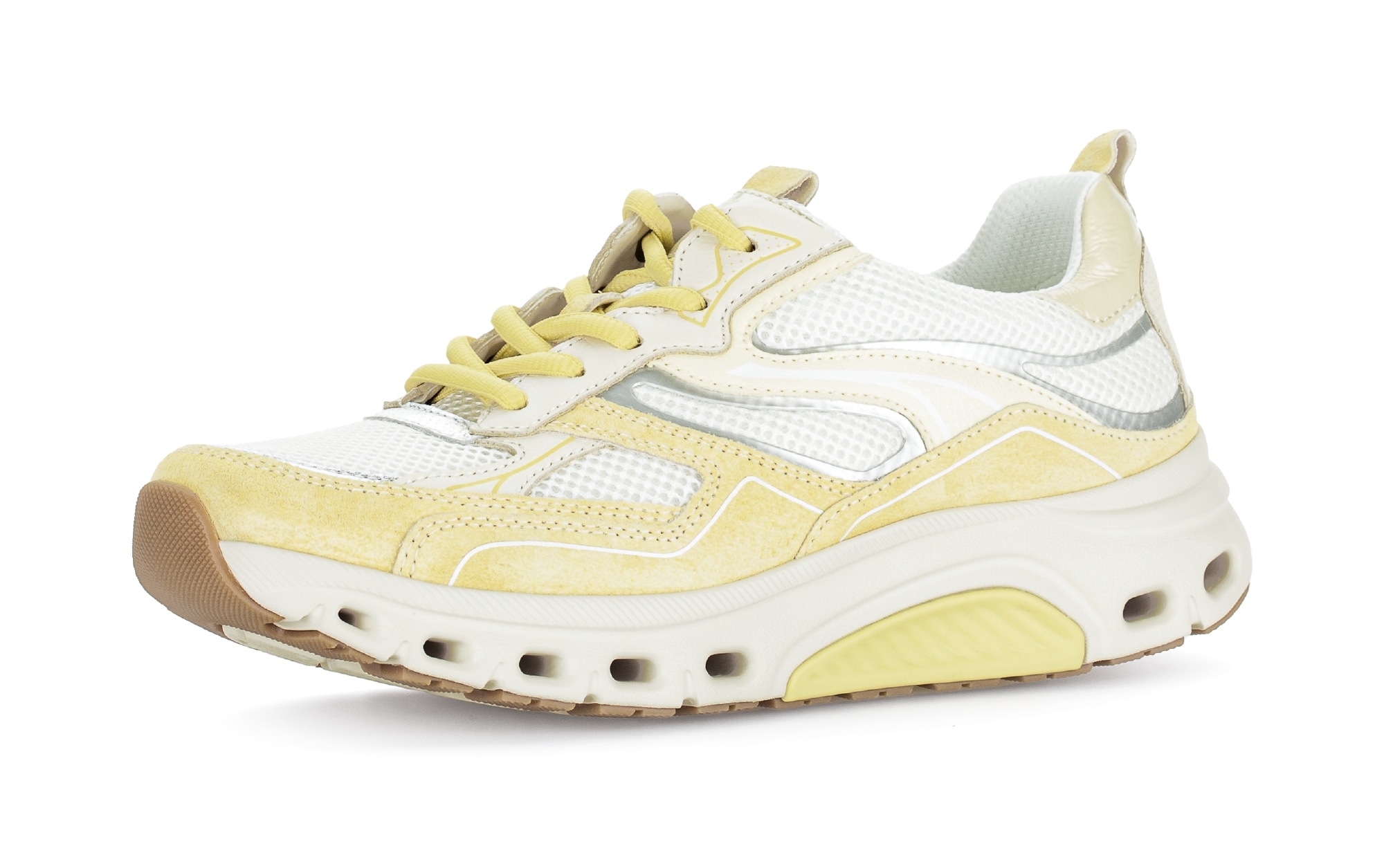 rollingsoft Keilsneaker  , Freizeitschuh, Halbschuh, Schnürschuh mit weichem Schaftrand