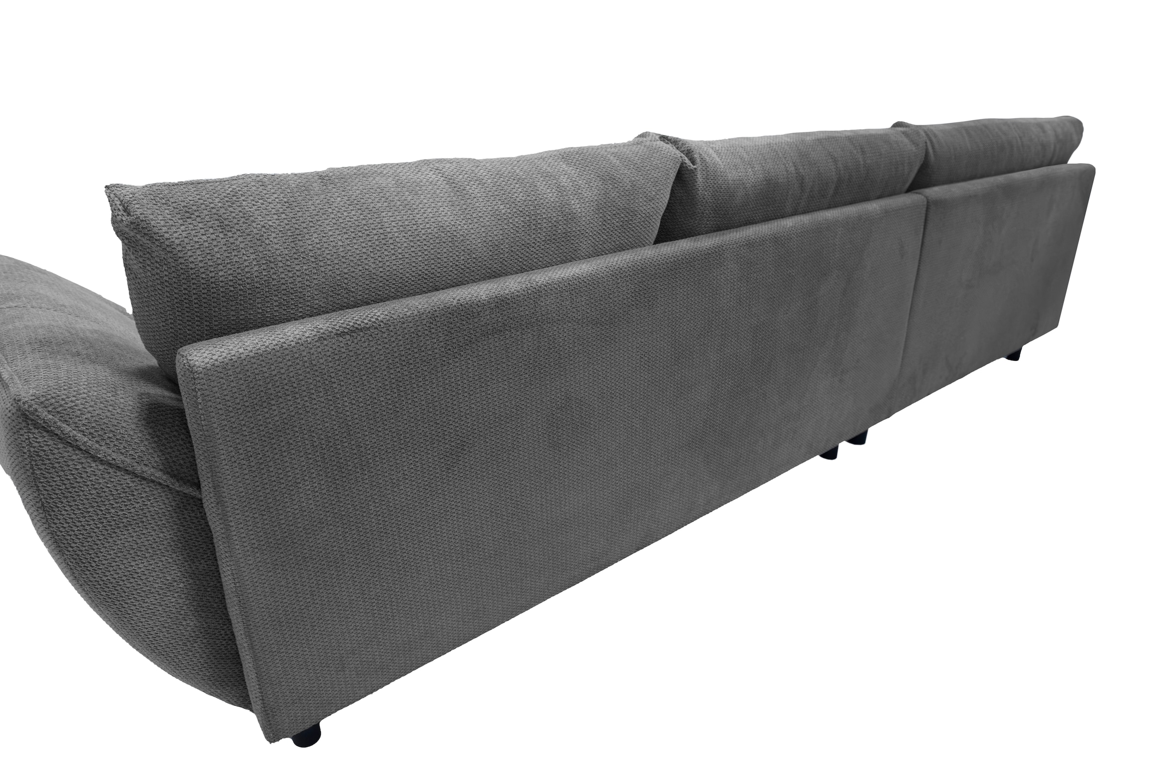 exxpo - sofa fashion Ecksofa »Biarritz modern und elegantes Mega Sofa mit tollem Sitzkomfort, L-Form«, XXL– Longchair Ecke in hochwertiger Verarbeitung, Stellmaße 324x203cm