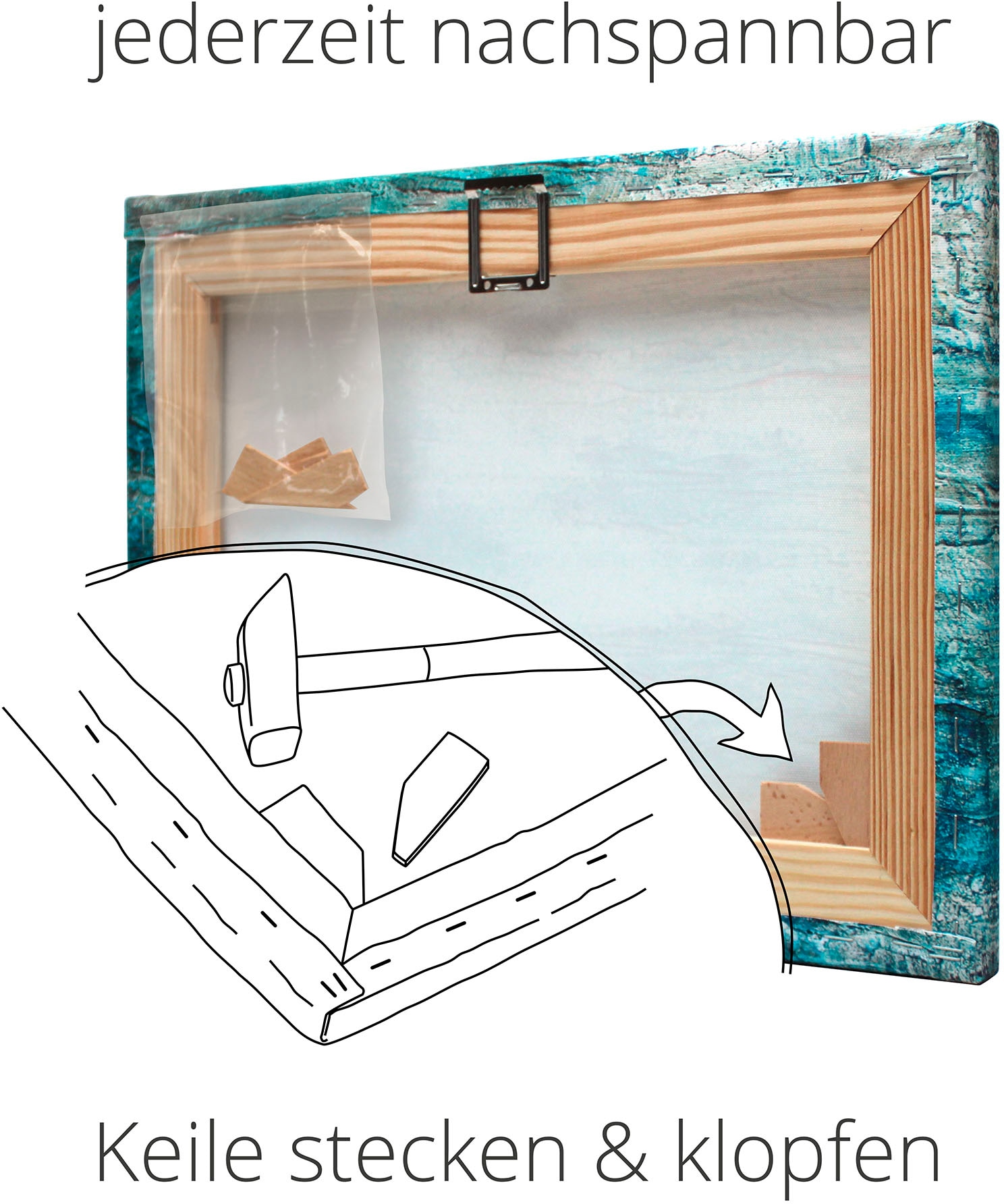 Artland Wandbild »Ausblick auf´s Meer«, Fensterblick, (1 St.), als Alubild,  Leinwandbild, Wandaufkleber oder Poster in versch. Größen bei OTTO