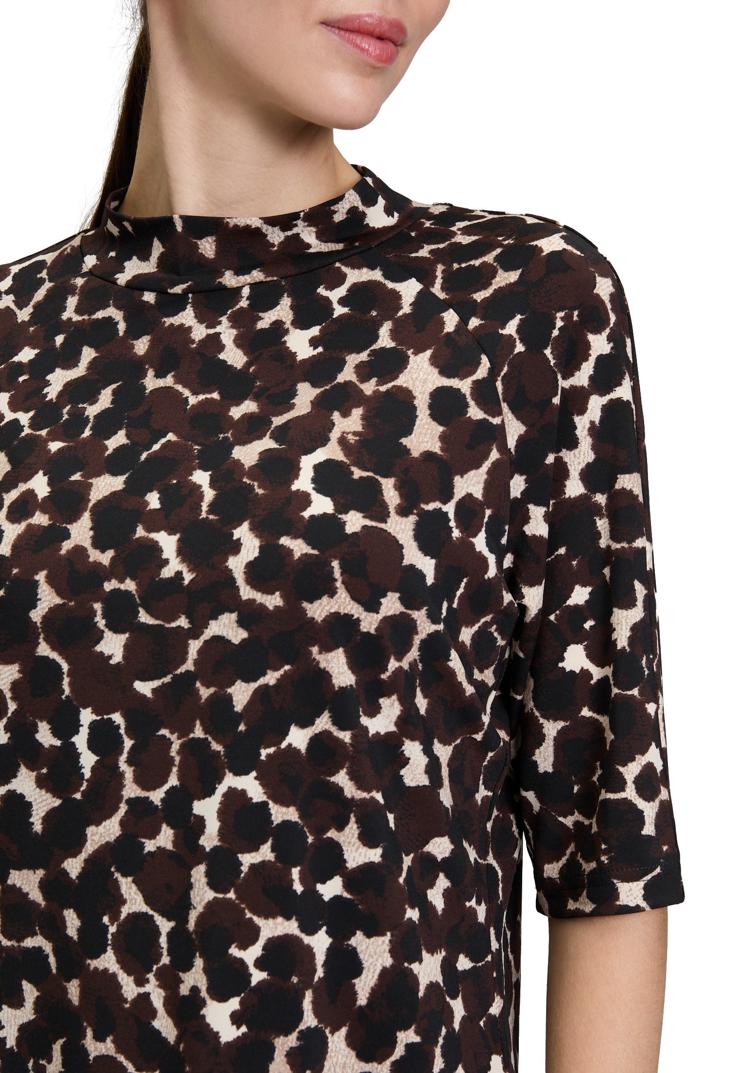 Betty Barclay T-Shirt »Printshirt mit Stehkragen«