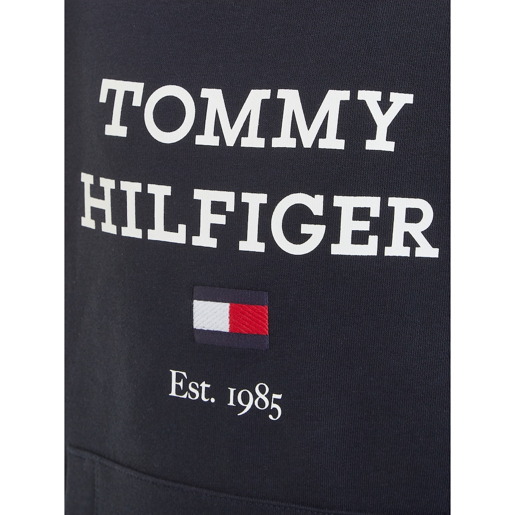 Tommy Hilfiger Kapuzensweatshirt »TH LOGO HOODIE SWEATSET«, (2 tlg.)