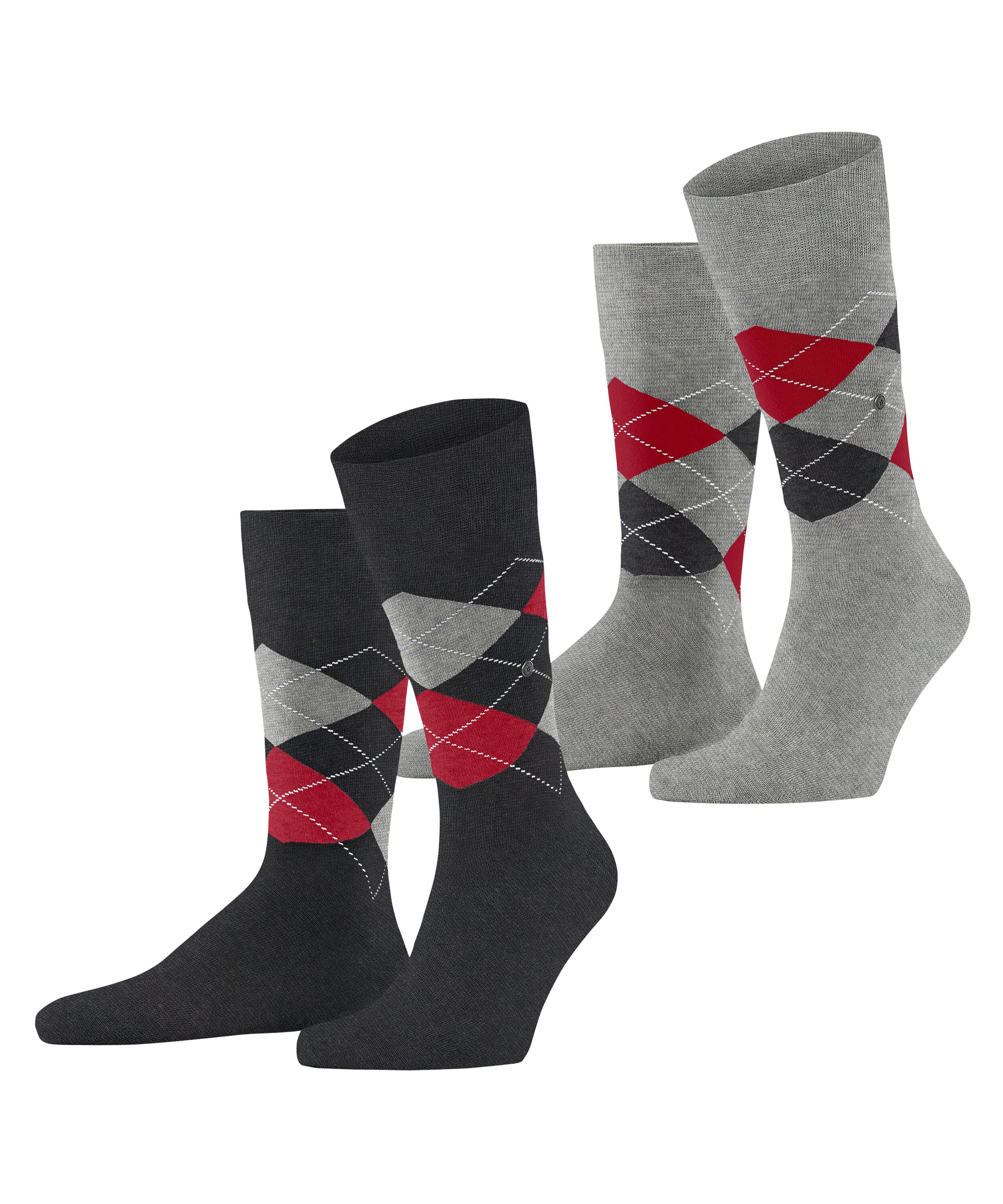Burlington Socken »Everyday Argyle 2er-Pack« 2er Pack,  atmungsaktiv