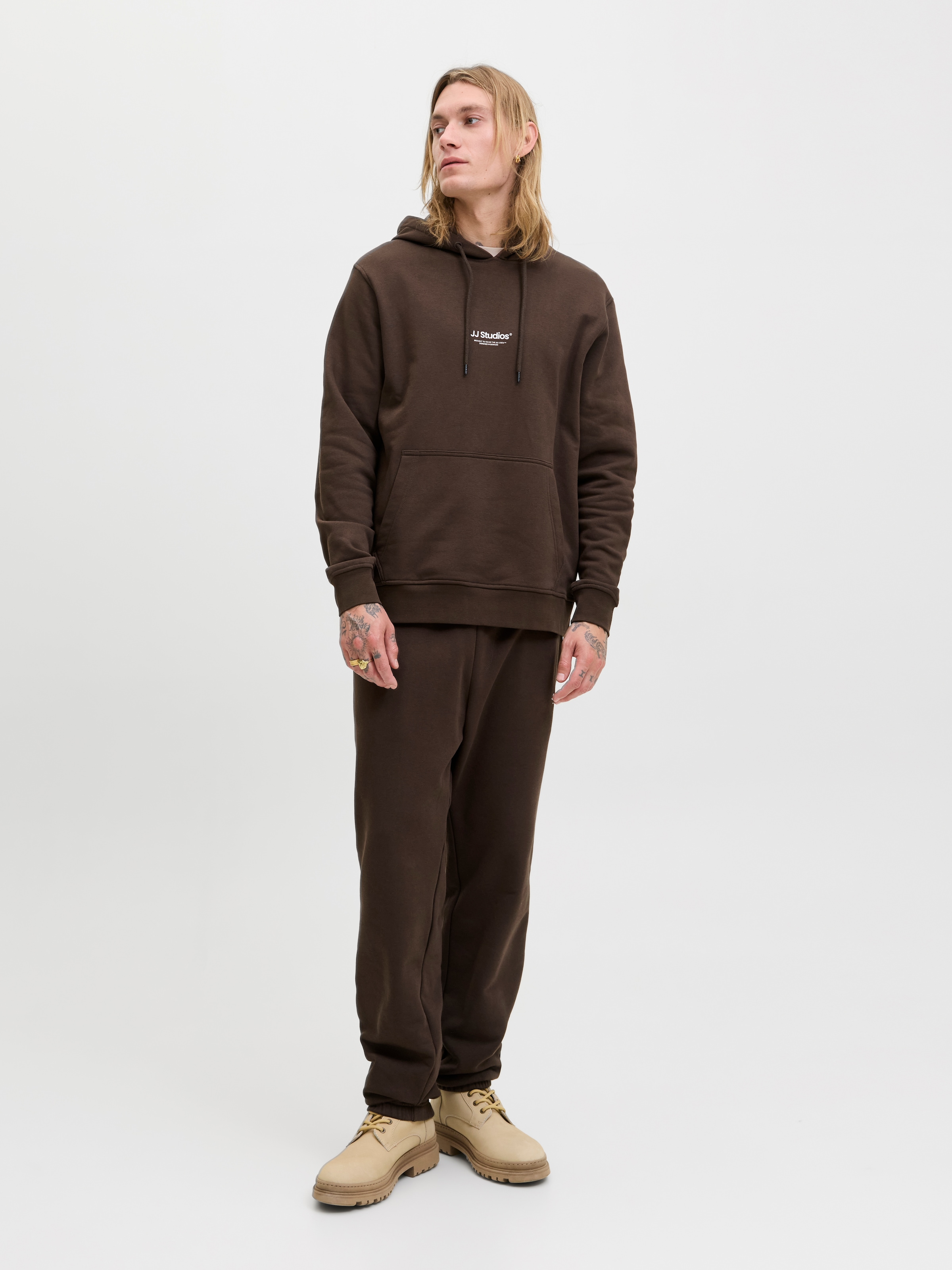 Jack & Jones Kapuzensweatshirt »JJESOHO SWEAT HOOD NOOS«, mit stylischem Print