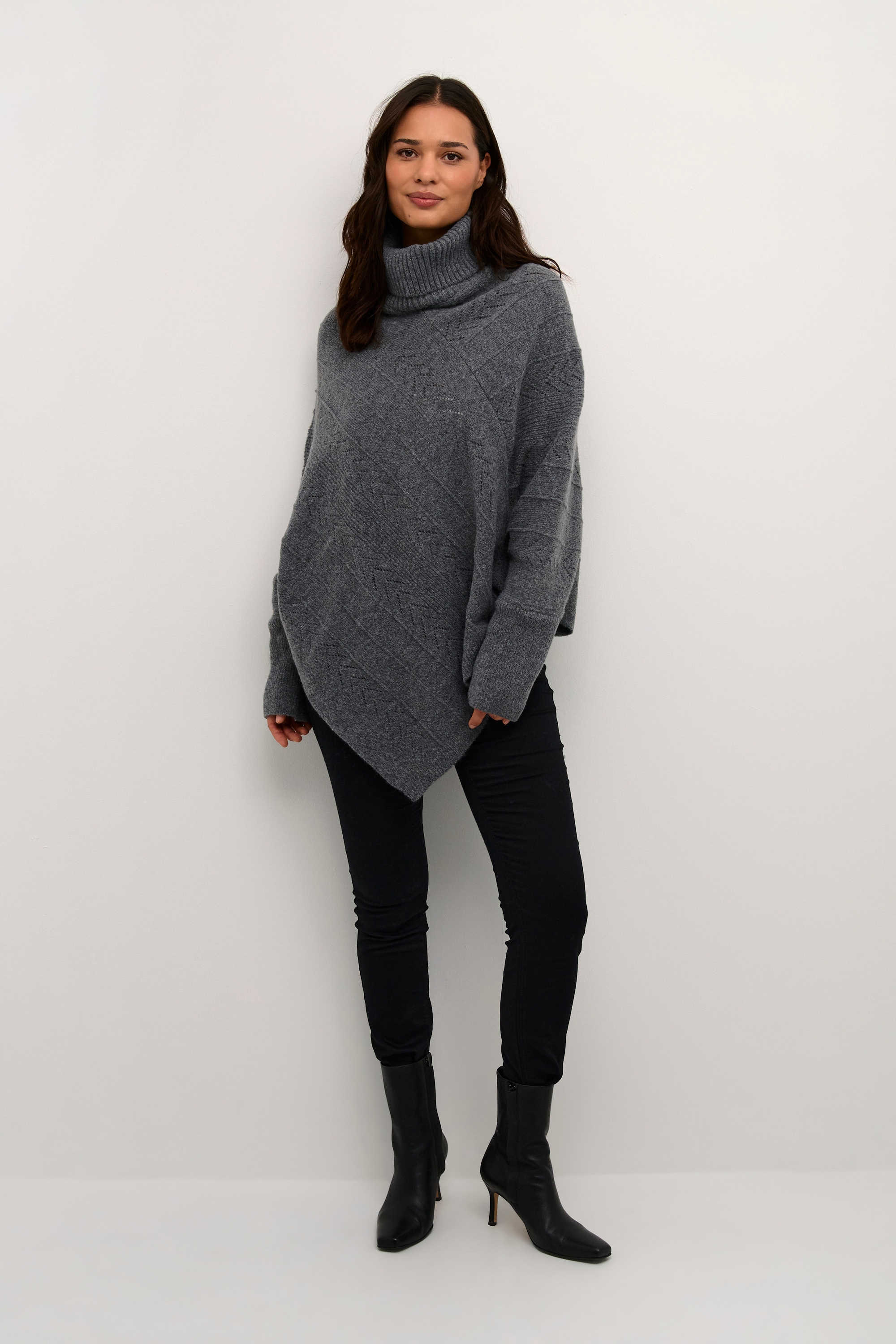 Cream Strickponcho »Poncho CRHoliday«