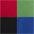 schwarz, rot, grün, blau