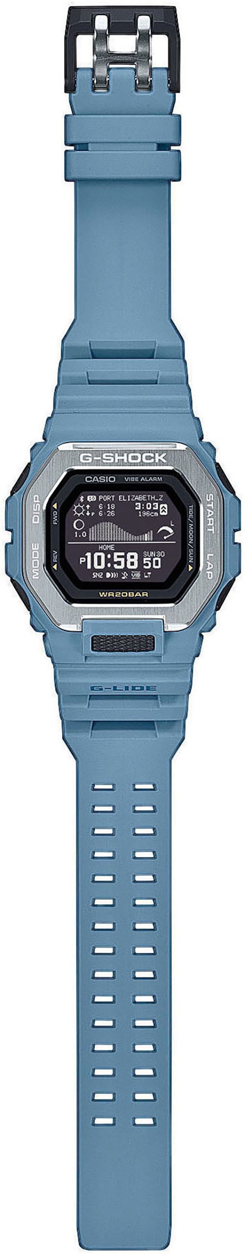 CASIO G-SHOCK Smartwatch, Armbanduhr, Herrenuhr, Bluetooth, Super-Auto LED Light, Training Log)