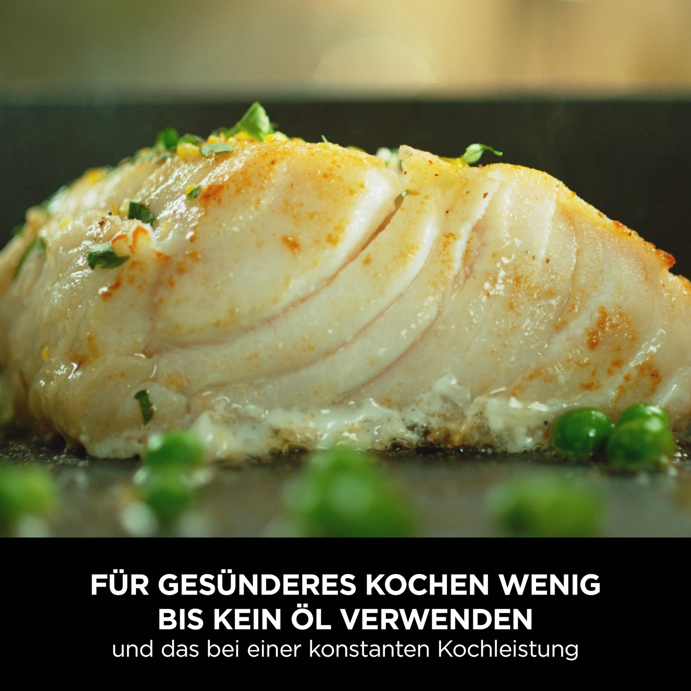 NINJA Wok »Ninja ZEROSTICK Premium Wok 28 cm C30928DE« Aluminium 1 Stk. tlg. Premium Kollektion, ZEROSTICK Technologie, garen ohne Fett