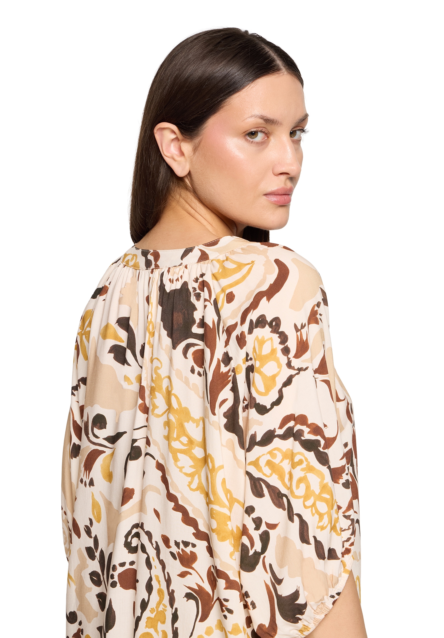 Cartoon Klassische Bluse »Casual-Bluse mit Raffung«