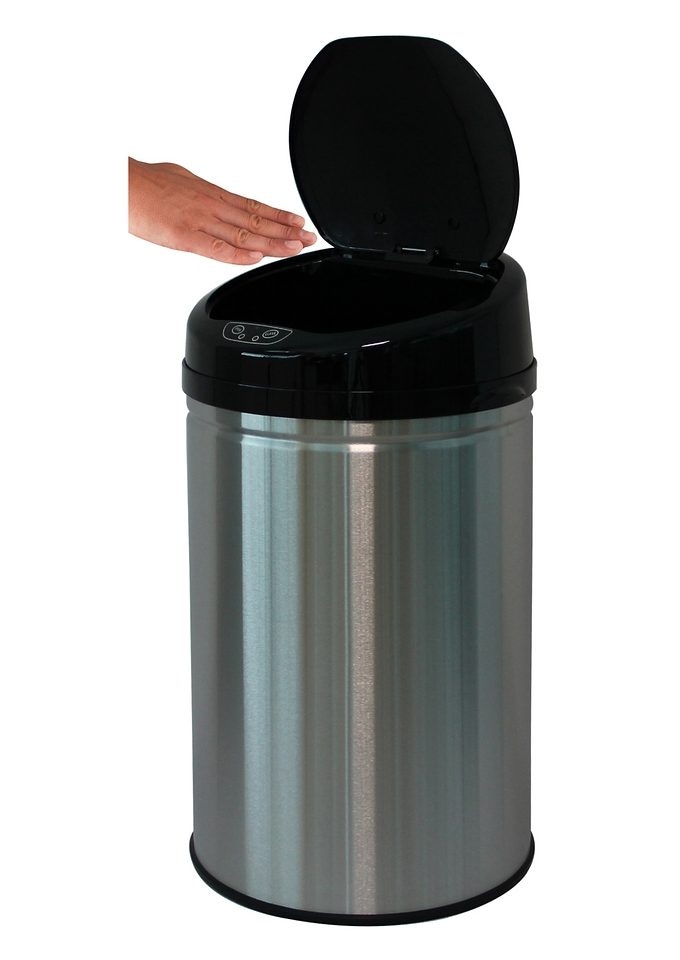 ECHTWERK Mülleimer »INOX BRUSHED«, 1 Behälter, Infrarot-Sensor, Korpus aus Edelstahl, Fassungsvermögen 30 Liter