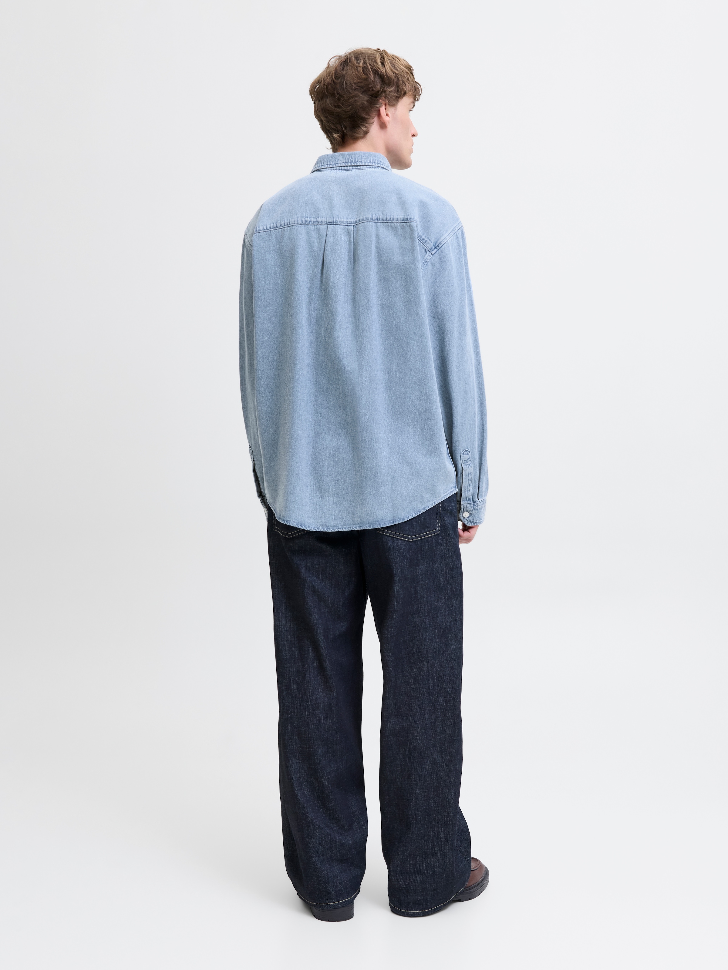 Jack & Jones Langarmhemd »JORNORREBRO DENIM SHIRT LS SN«