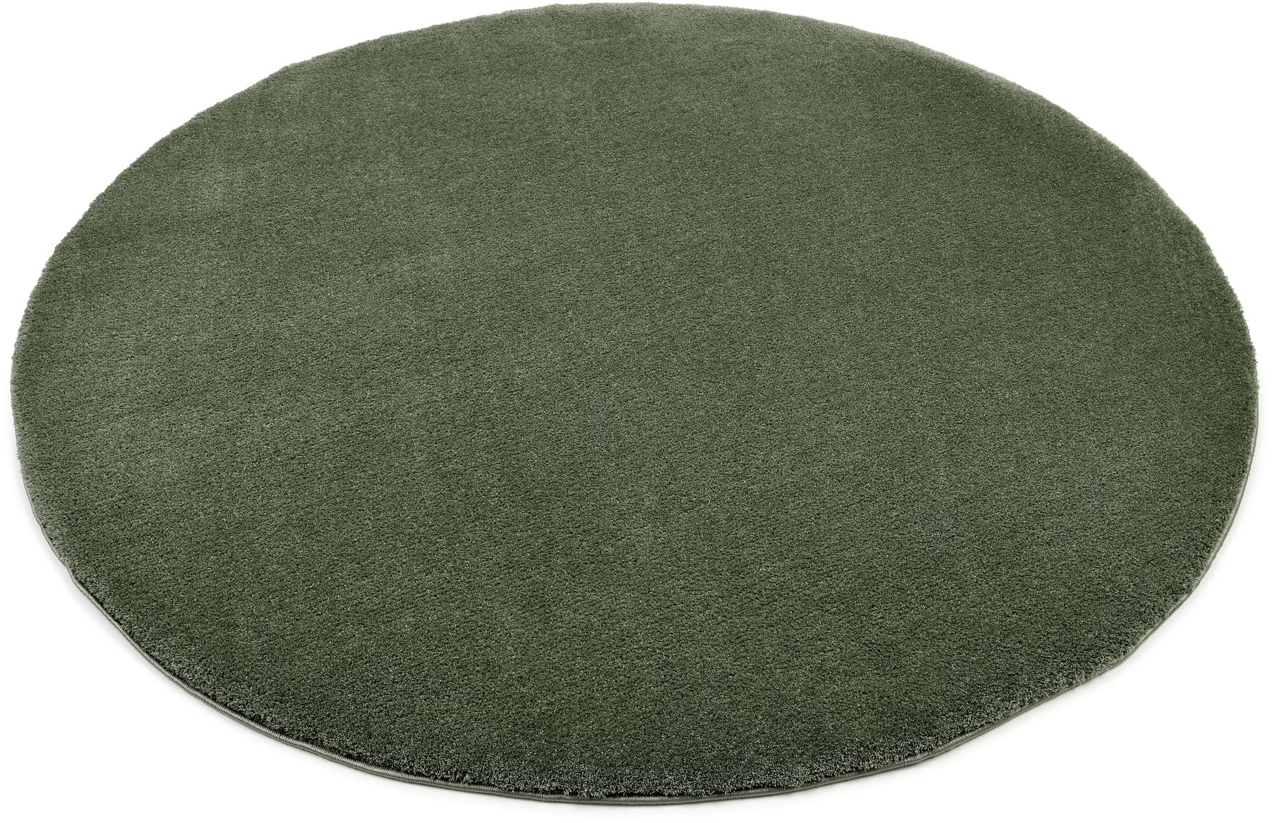 OCI DIE TEPPICHMARKE Hochflor-Teppich »Soft Dream«, rund, 30 mm Höhe, besonders weich durch Microfaser, Wohnzimmer