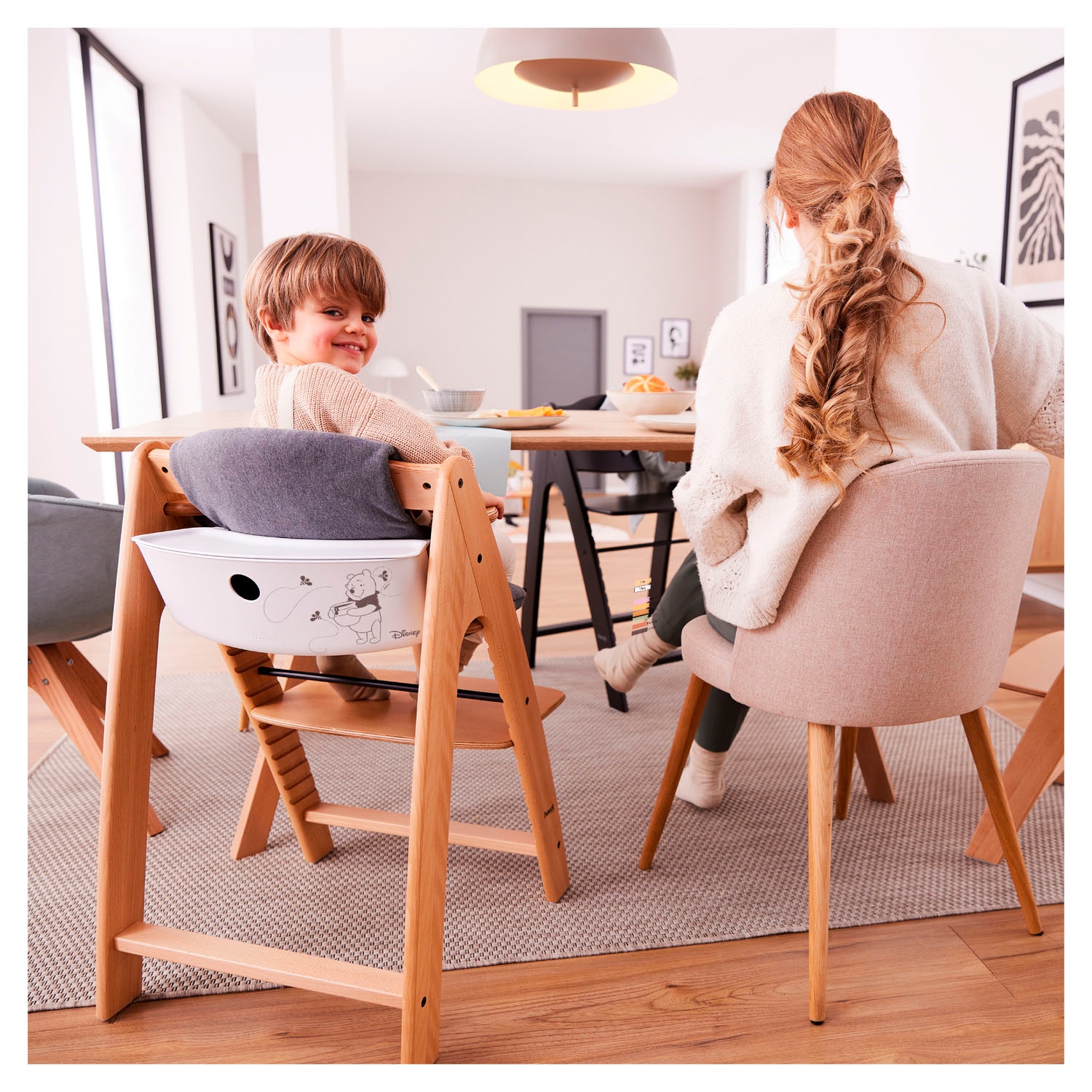 Hauck Aufbewahrungsbox »Highchair Box S, Disney Pooh White«, für Hochstühle
